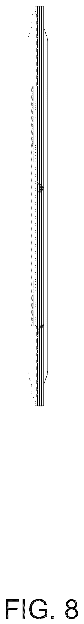Patent USD1101313 Figure 8 – Adhesive pad for pet urine absorption sheet