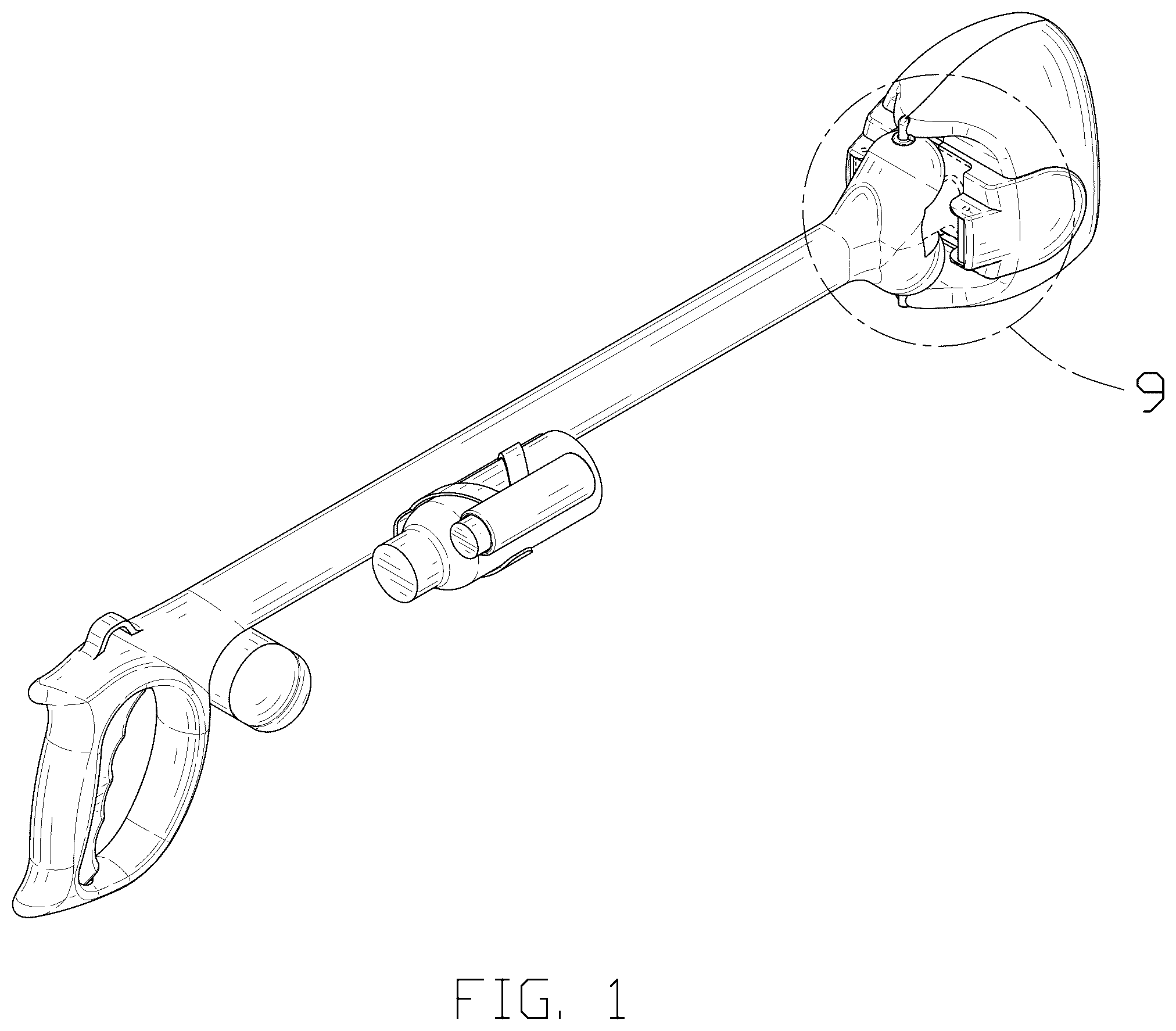 Patent USD1101315 Figure 1 – Poop scooper