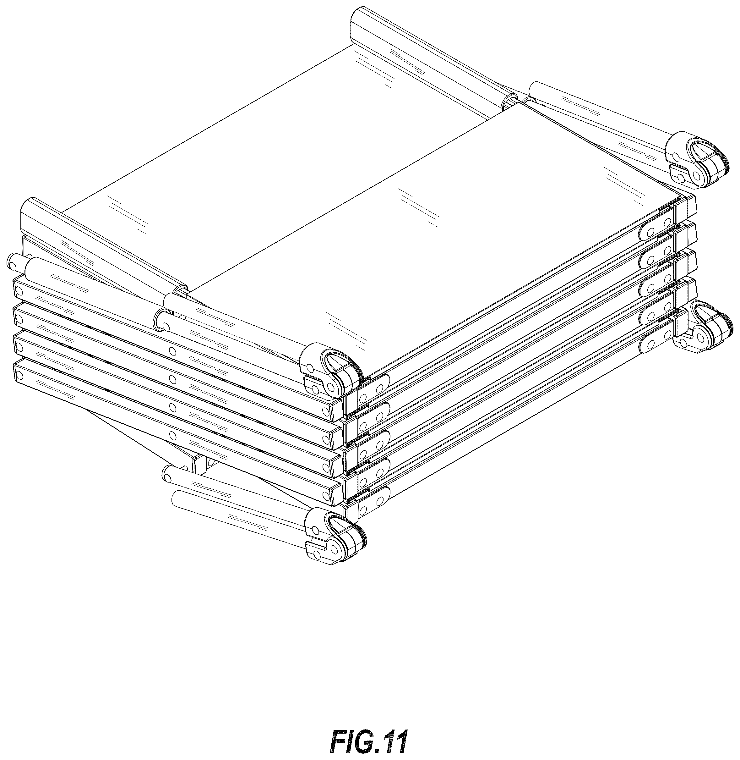 Patent USD1101316 Figure 11 – Pet ladder