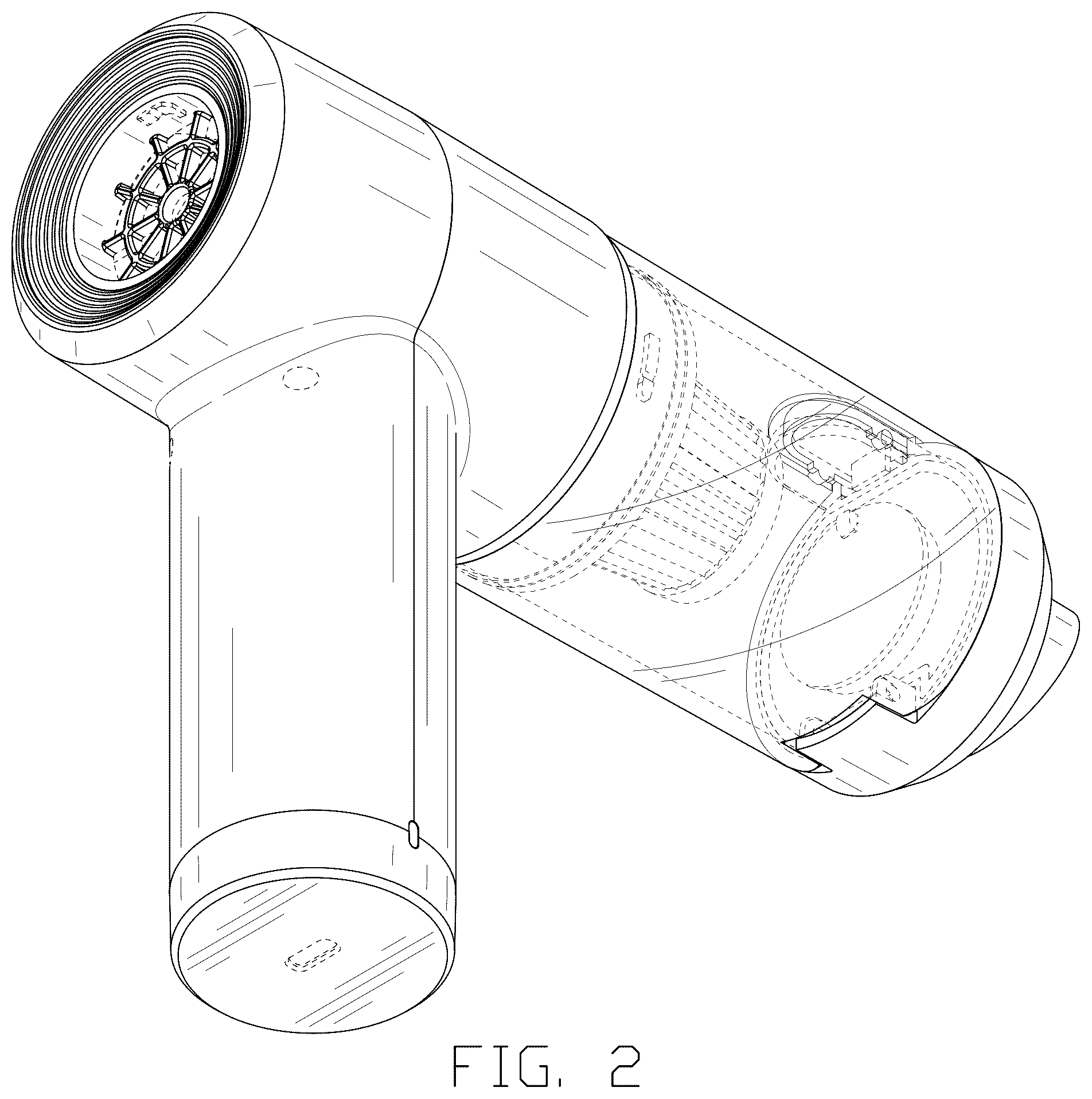Patent USD1101321 Figure 2 – Vacuum cleaner