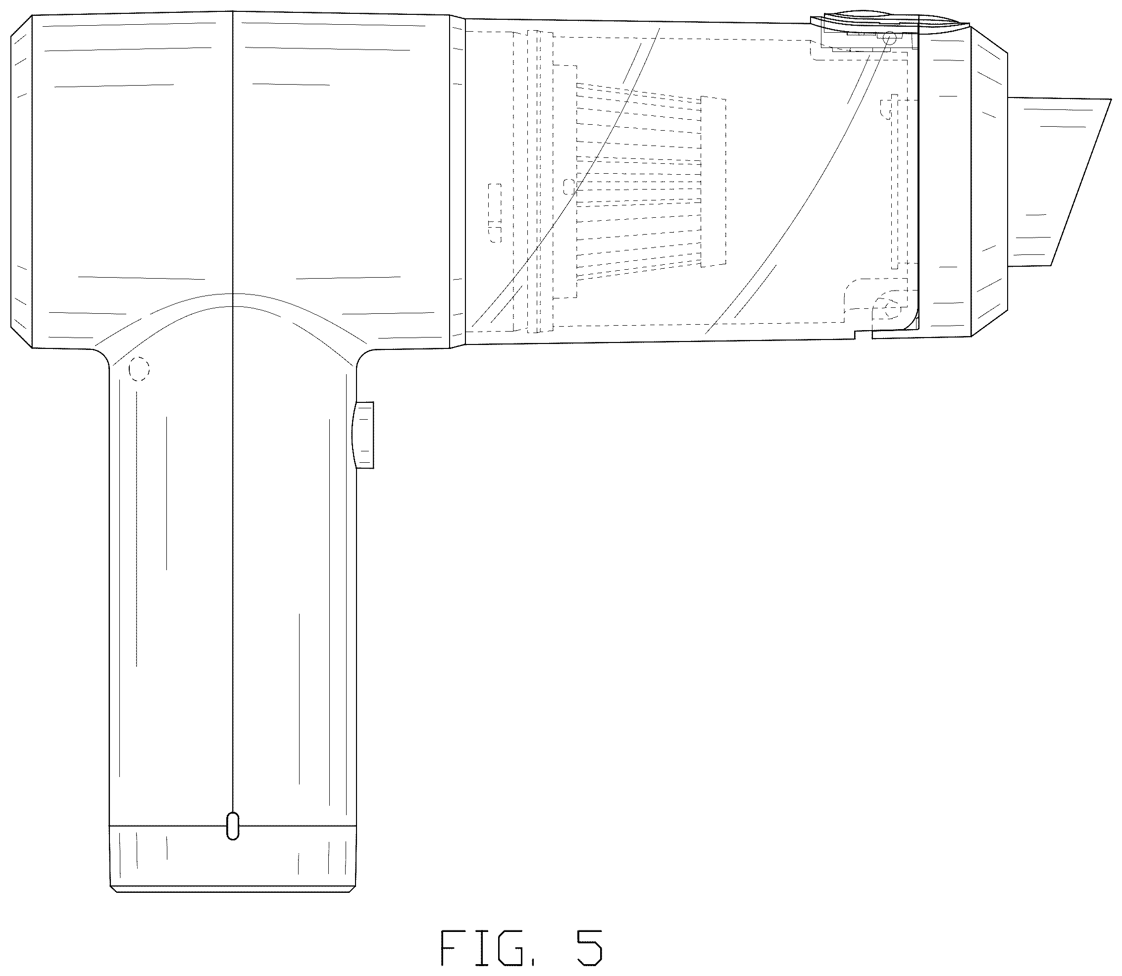Patent USD1101321 Figure 5 – Vacuum cleaner
