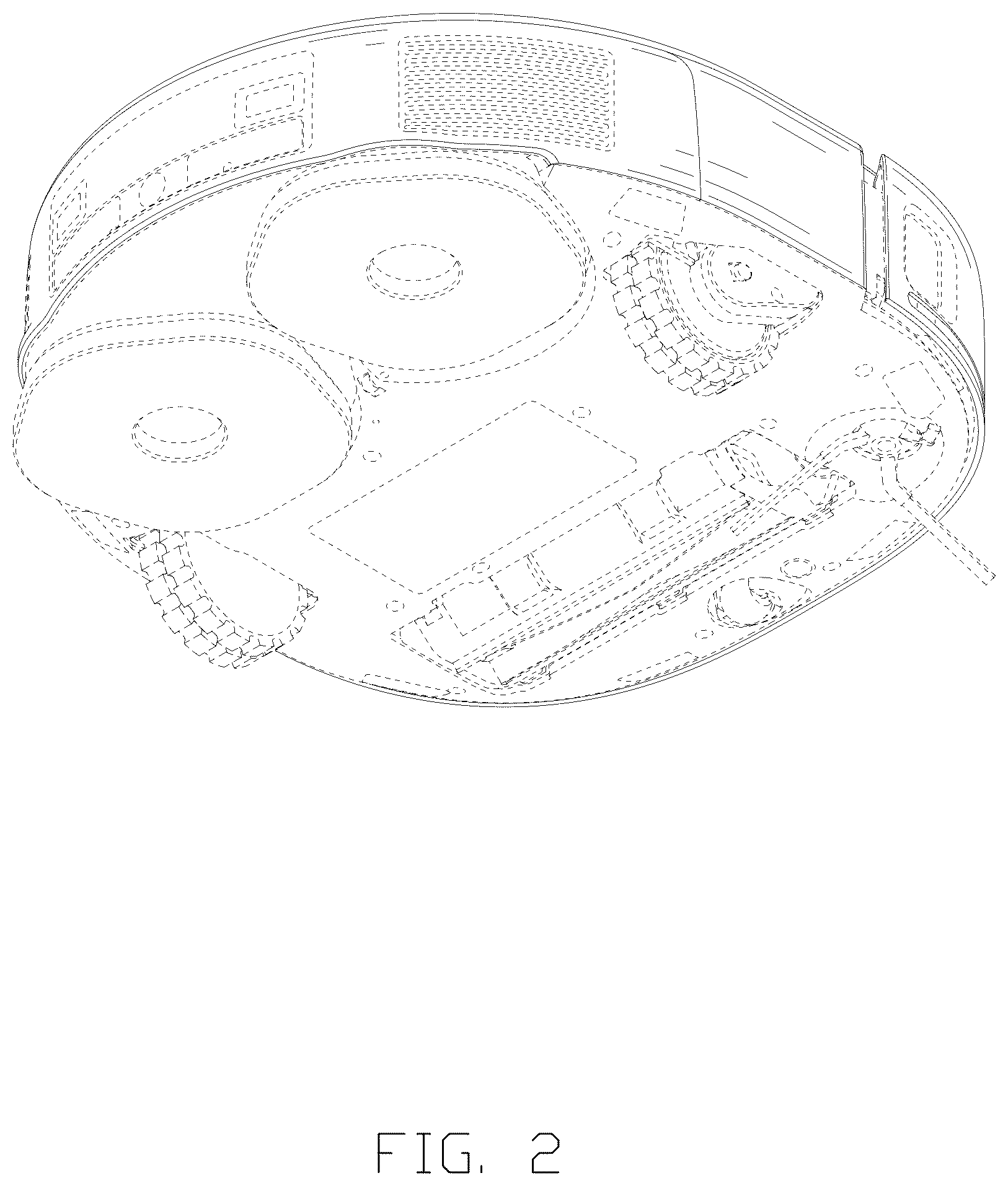 Patent USD1101322 Figure 2 – Robotic cleaner