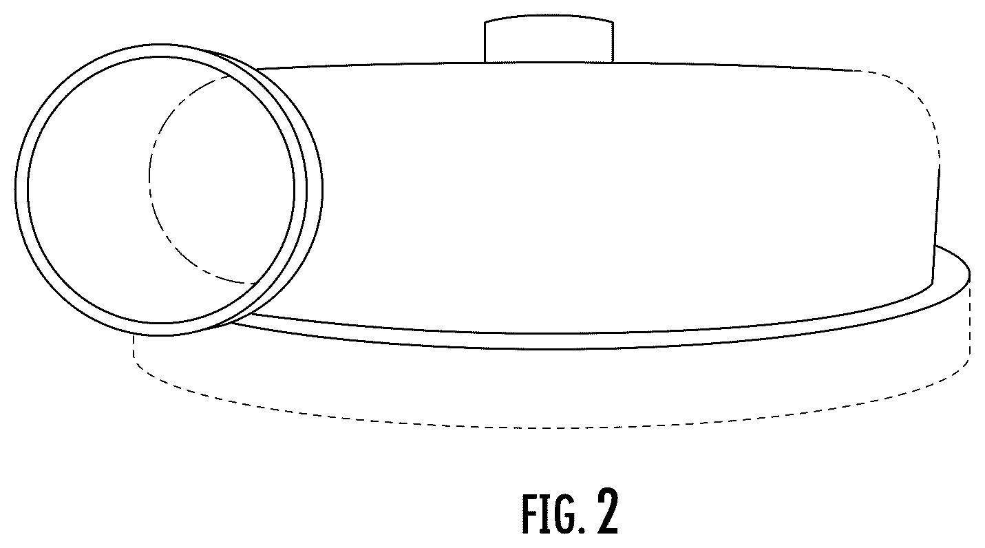 Patent USD1101327 Figure 2 – Dust separator