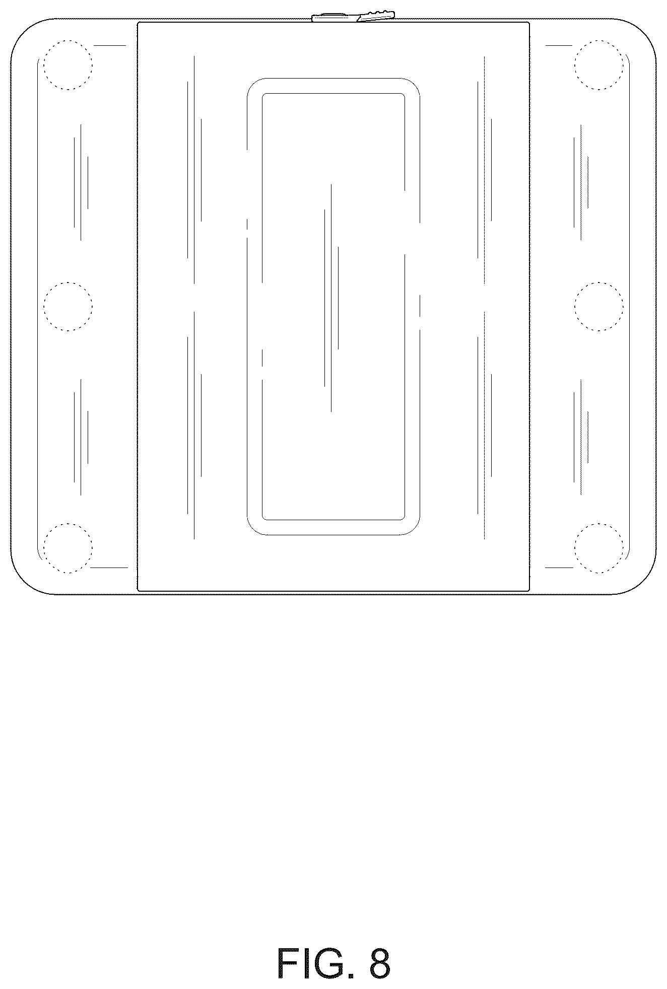 Patent USD1101332 Figure 8 – Baby bottle drying rack