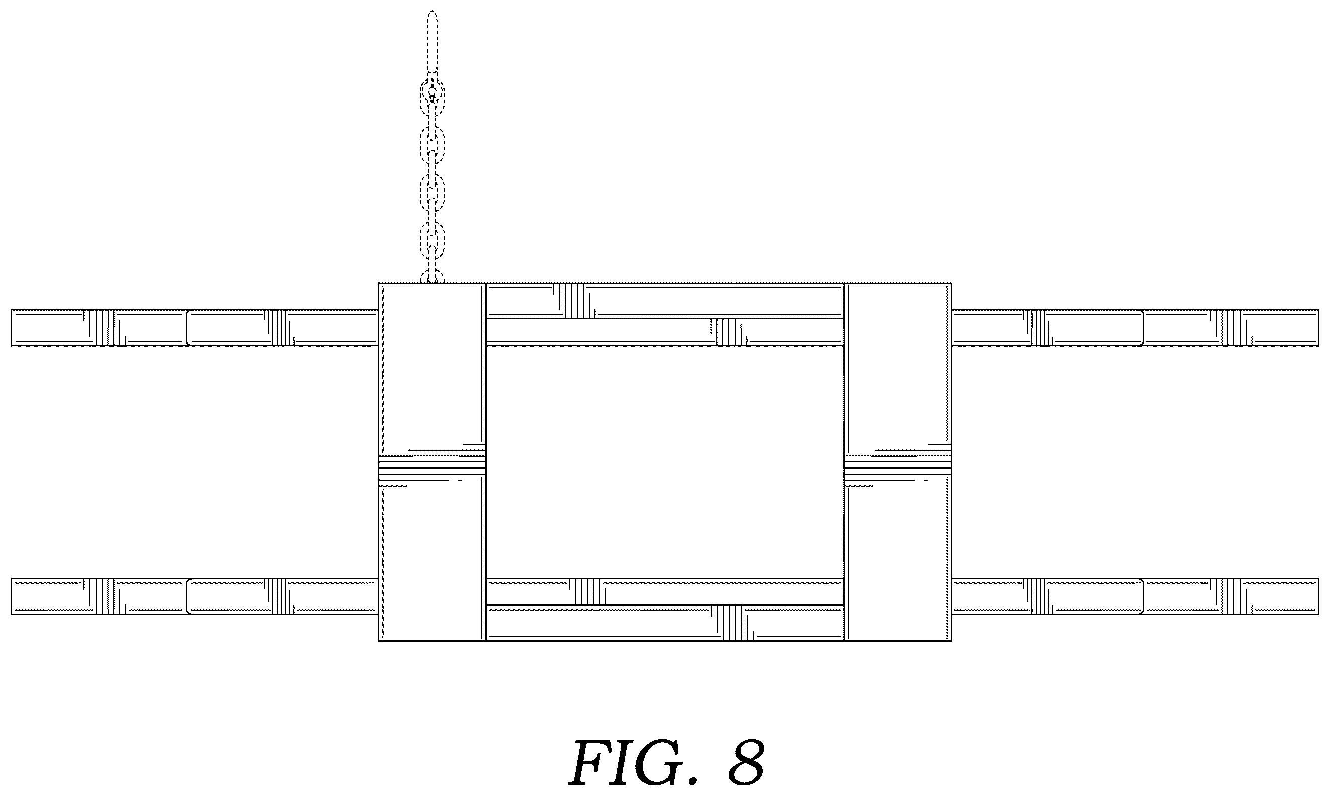 Patent USD1101342 Figure 6 – Cargo lifting device