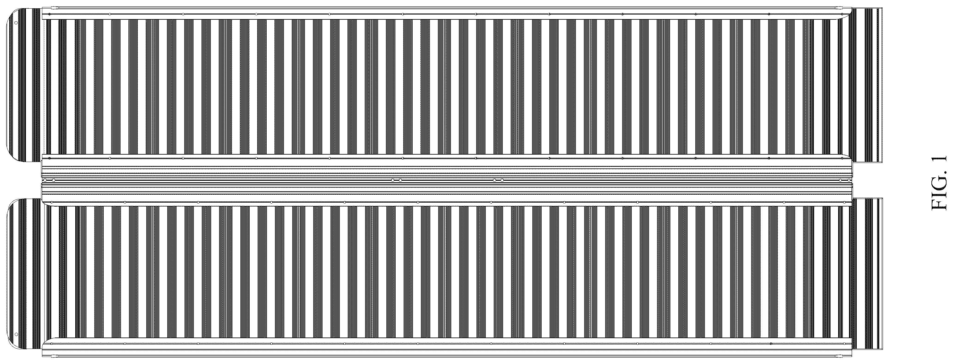 Patent USD1101345 Figure 1 – Wheelchair ramp