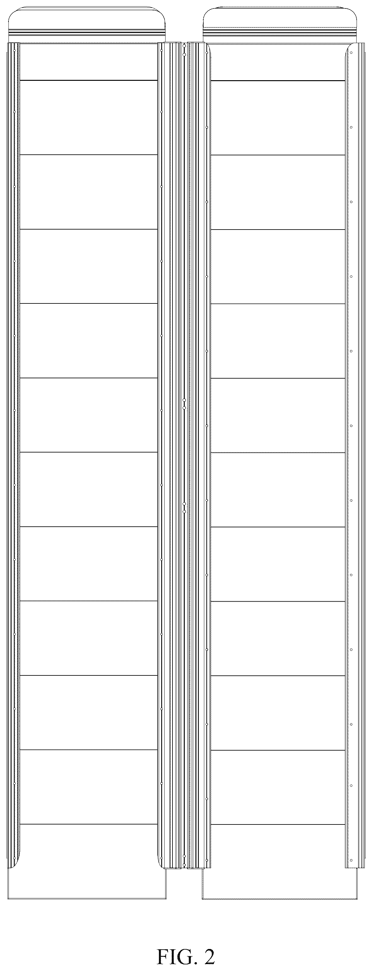 Patent USD1101345 Figure 2 – Wheelchair ramp