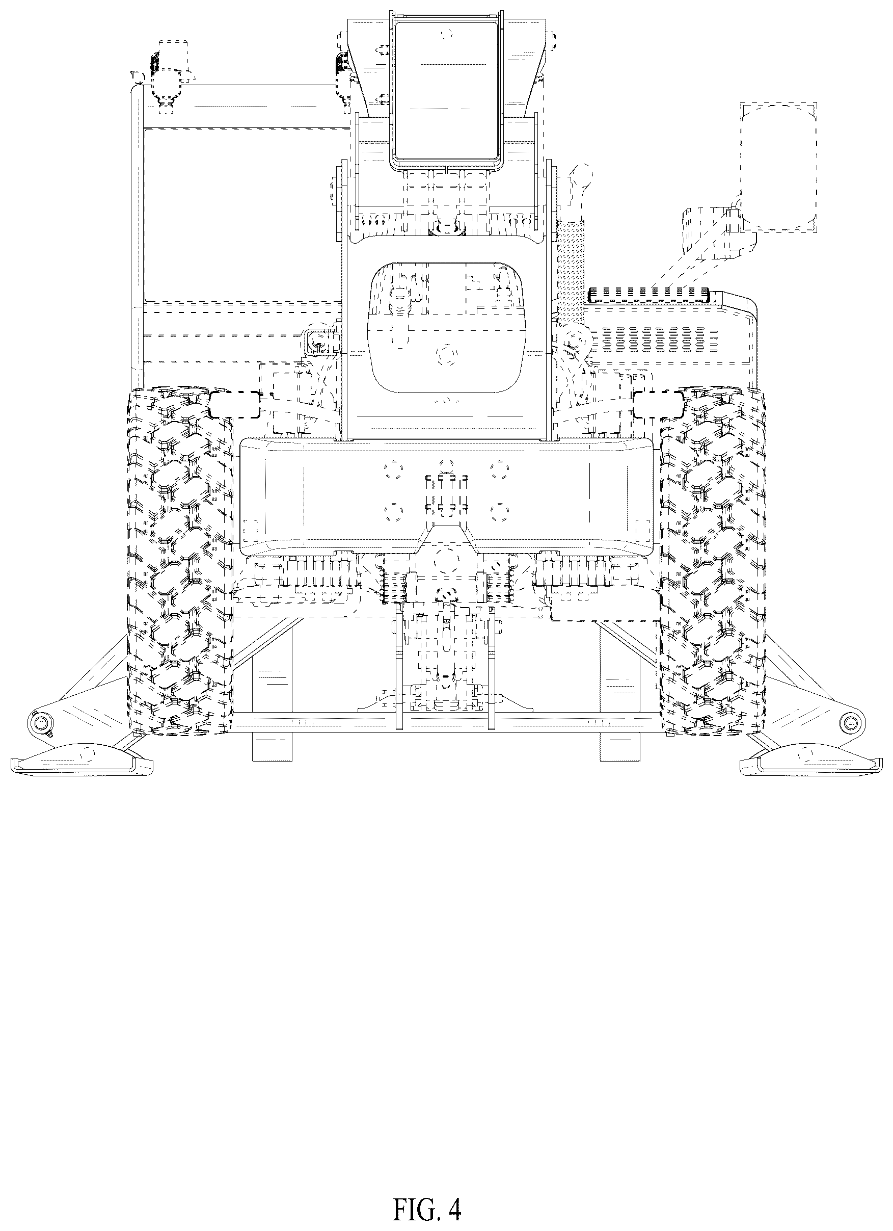 Patent USD1101346 Figure 4 – Forklift