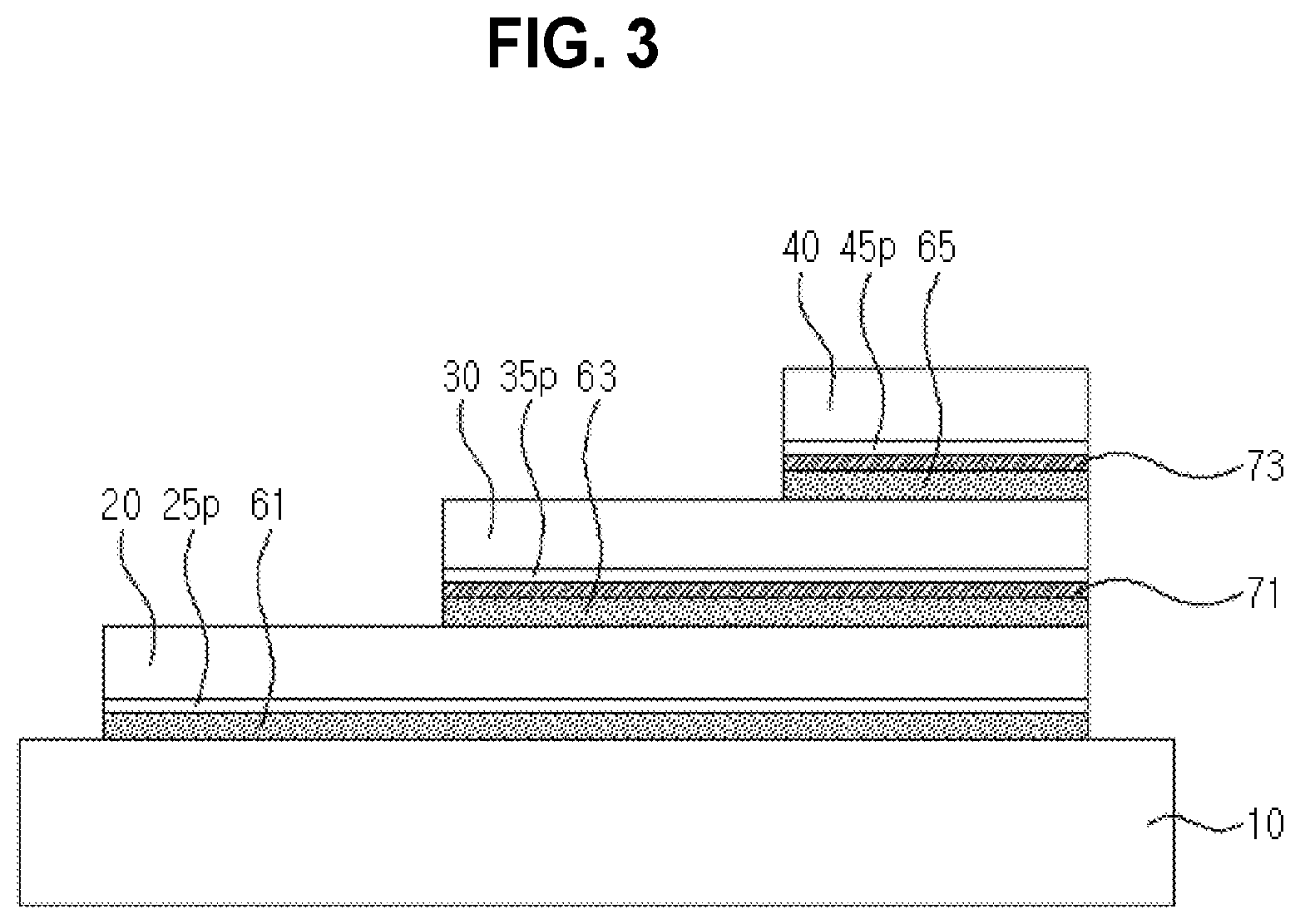 Patent USRE050439 Figure 2 – Display device having light emitting stacked structure