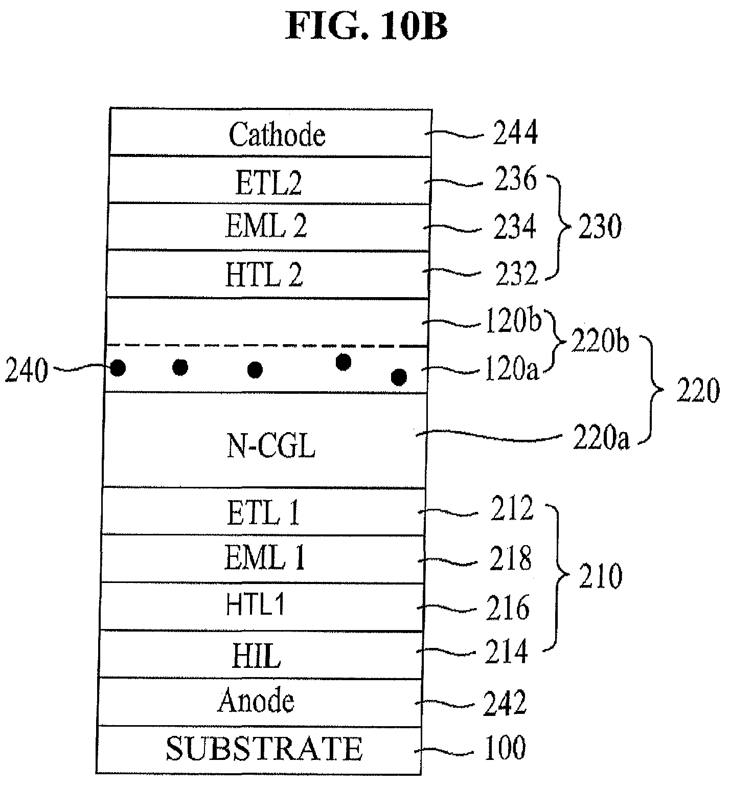 Patent USRE050440 Figure 16 – Organic light emitting display device