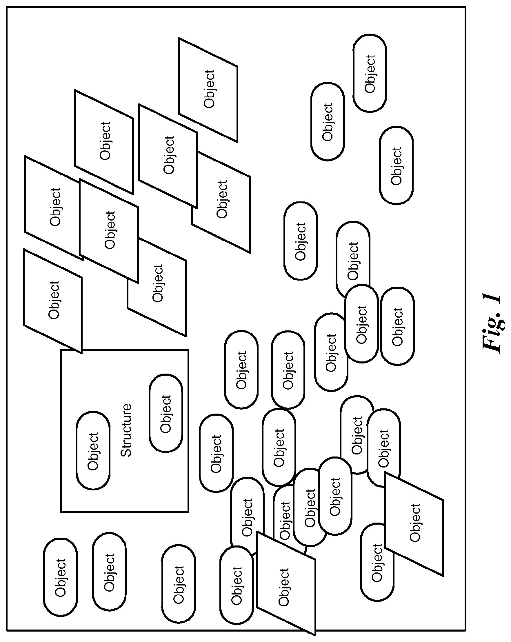 Patent USRE050448 Figure 1 – Method and apparatus for determining the location of a static object