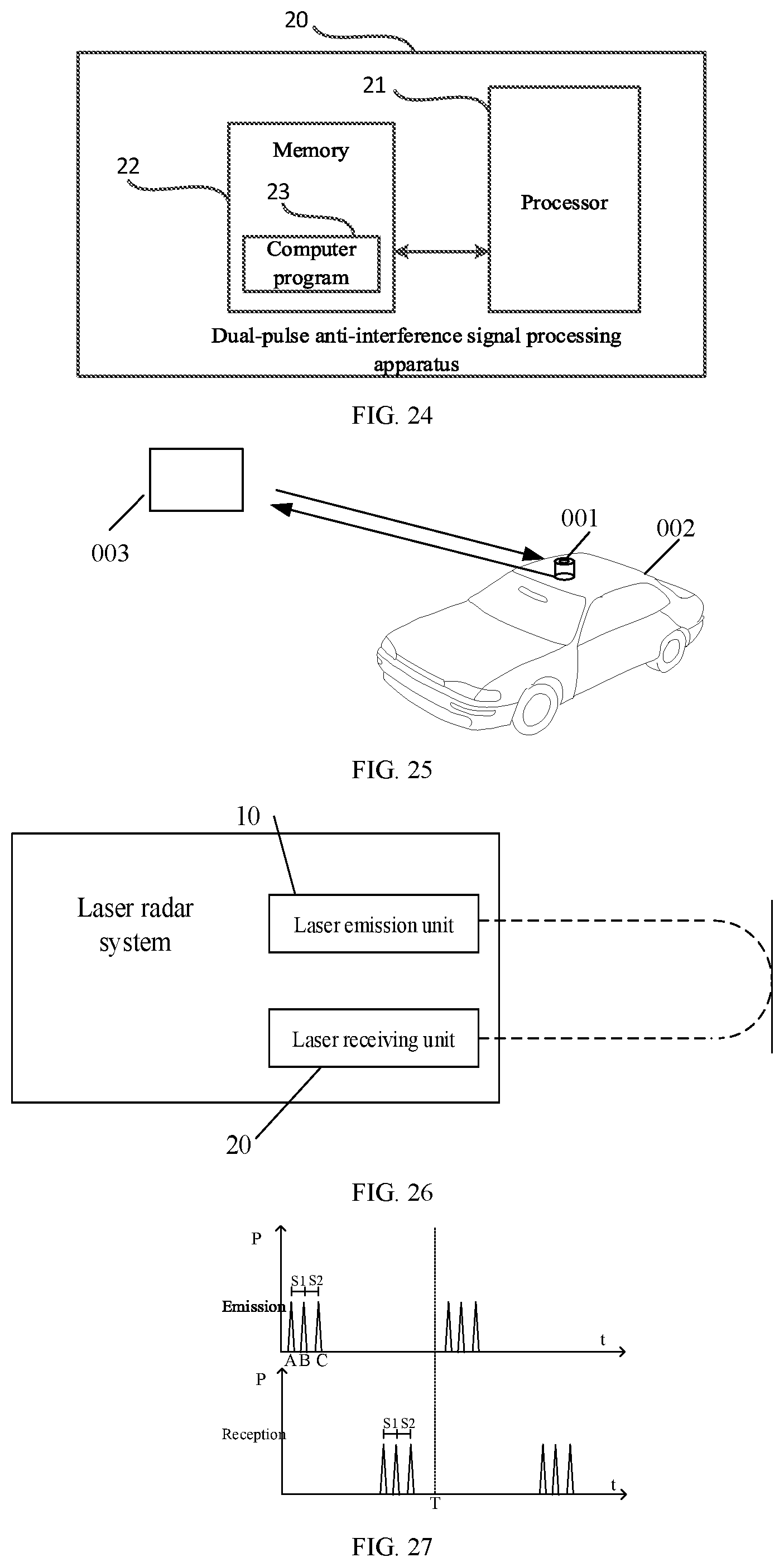 Patent US12541006 Figure 12 – Anti-interference processing method and apparatus for multi-pulse laser radar system