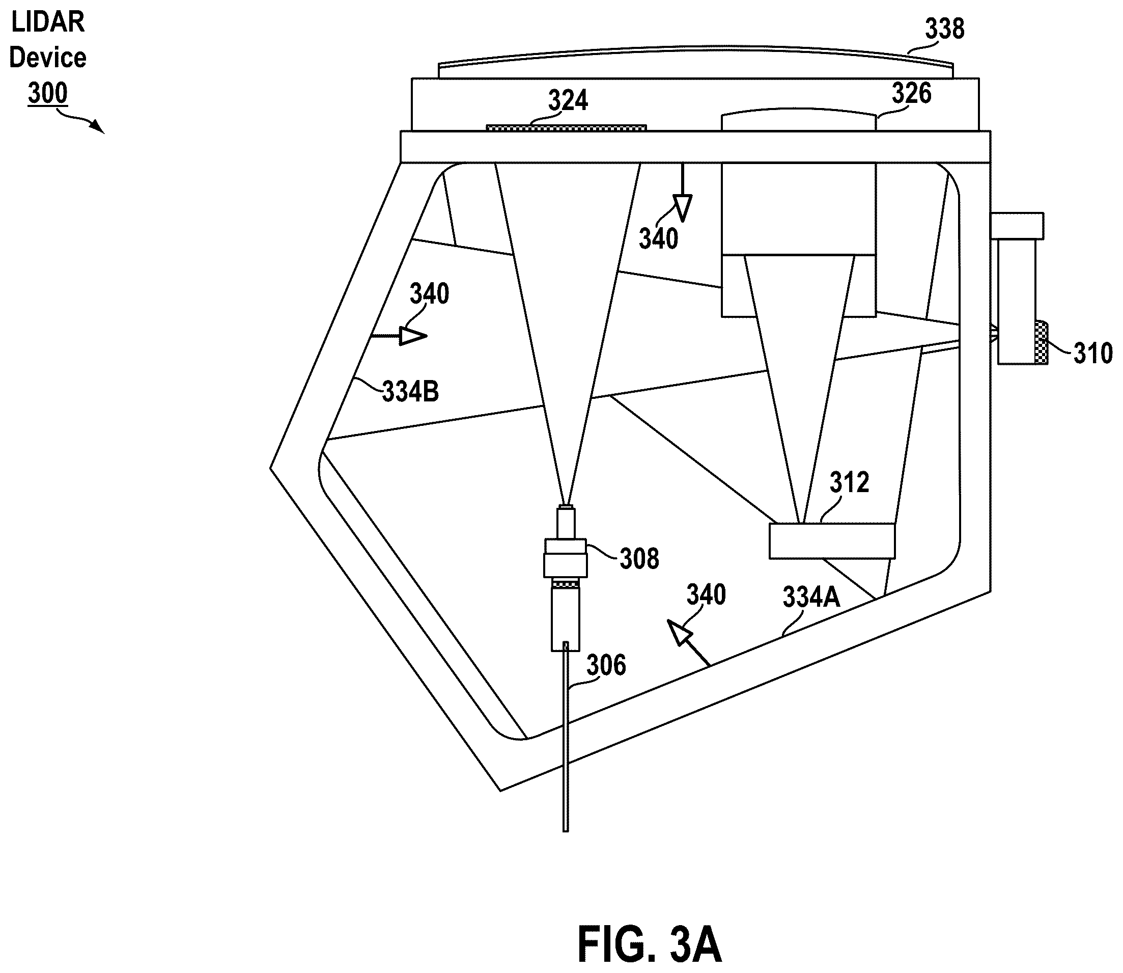 Patent US12541008 Figure 5 – Light detection and ranging (LIDAR) device having multiple receivers
