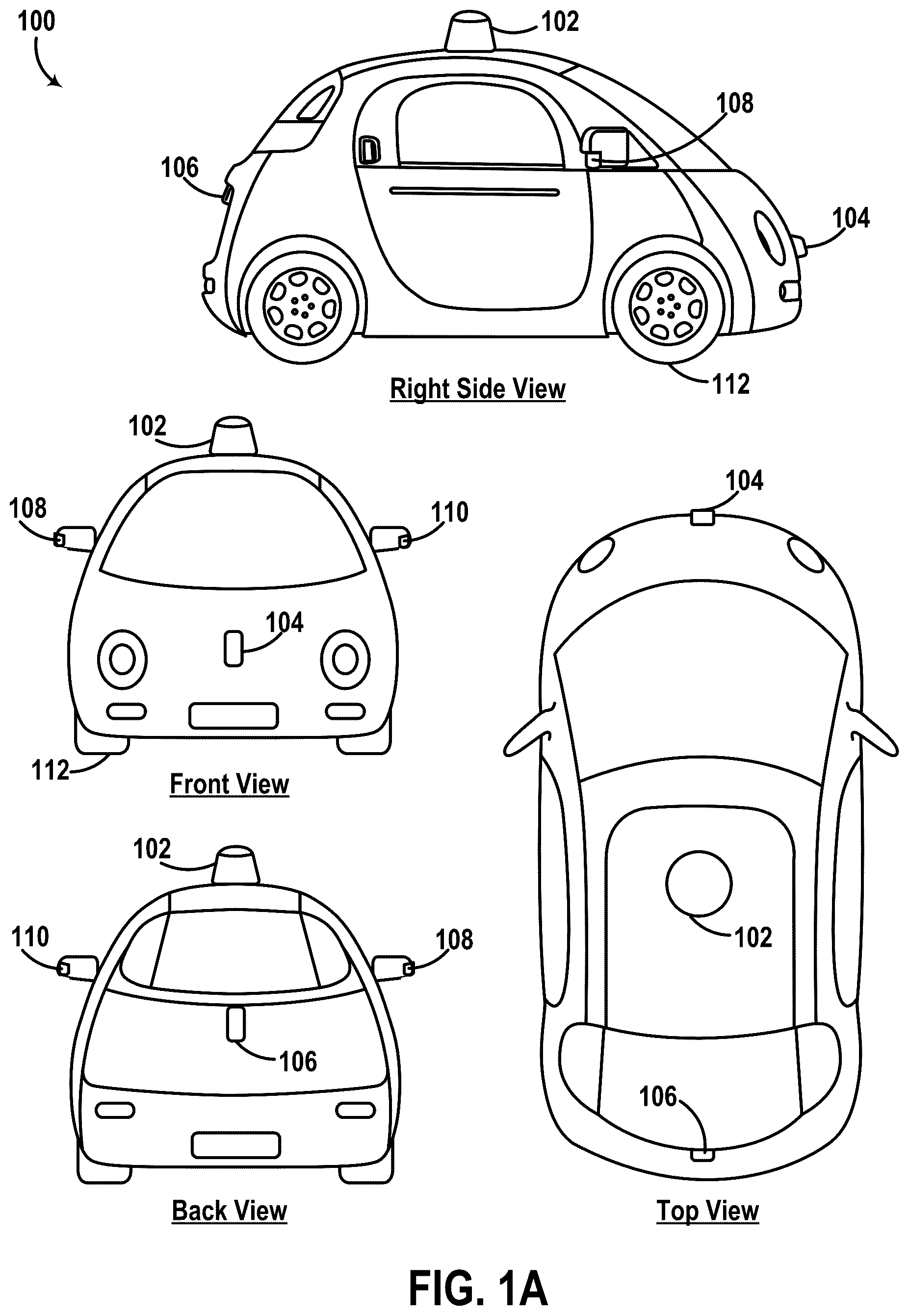 Patent US12541020 Figure 1 – Methods and systems for clearing sensor occlusions