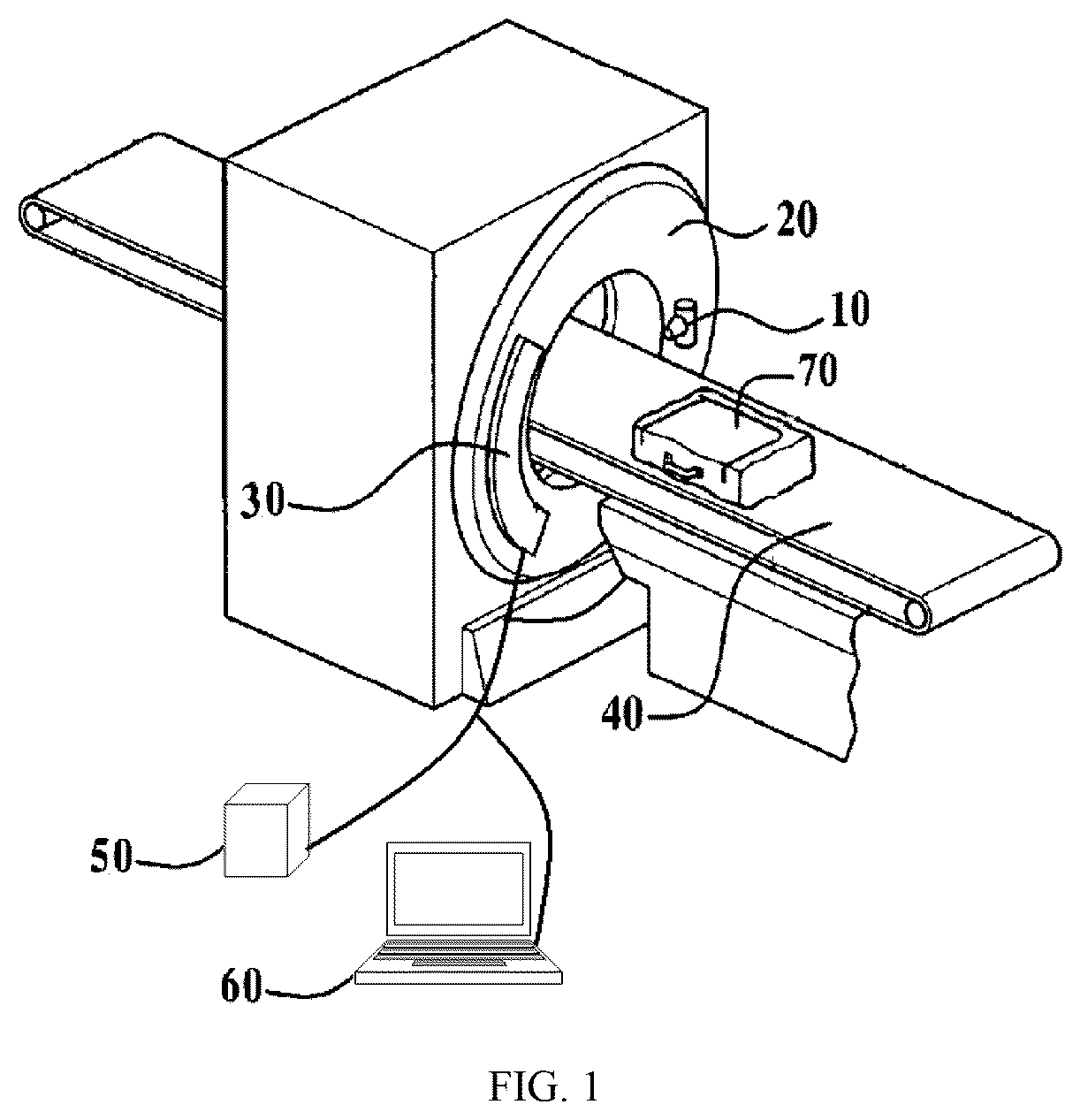 Patent US12541021 Figure 1 – Method and apparatus of training radiation image recognition model online, and method and apparatus of recognizing radiation image