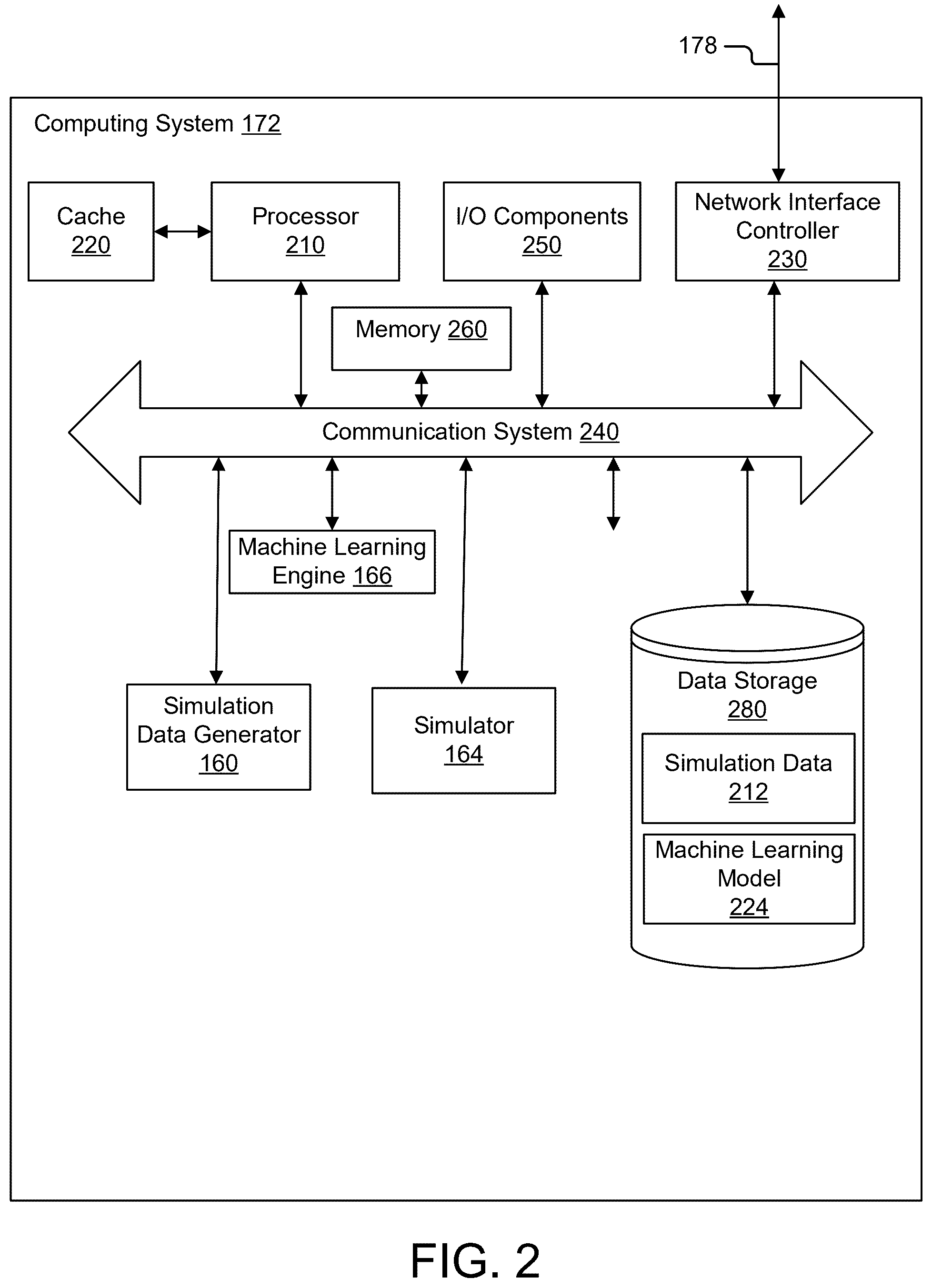 Patent US12541027 Figure 2 – Lidar simulation system