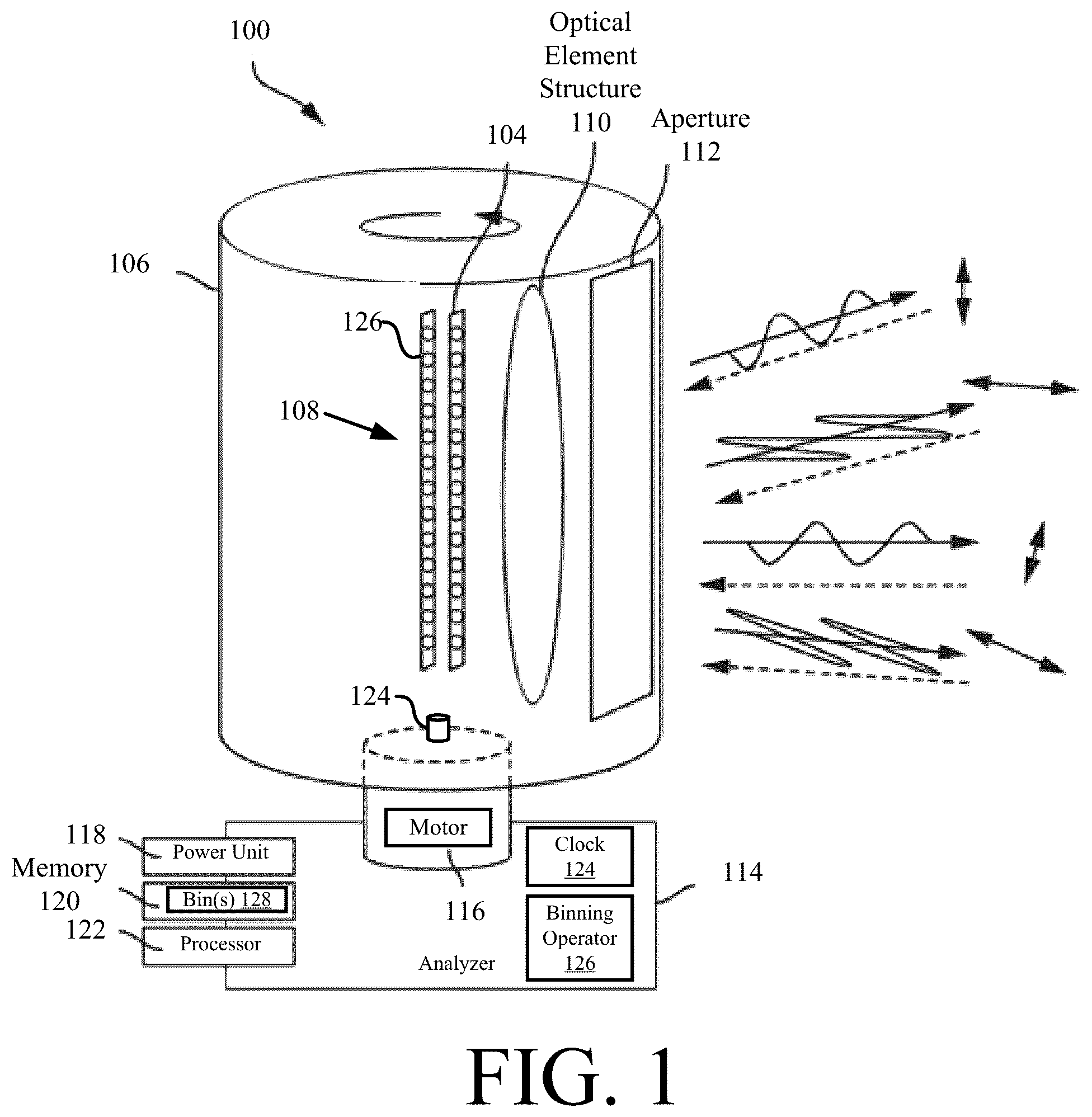 Patent US12541028 Figure 1 – Systems and methods for clock-skew search to improve depth accuracy in Geiger mode lidar