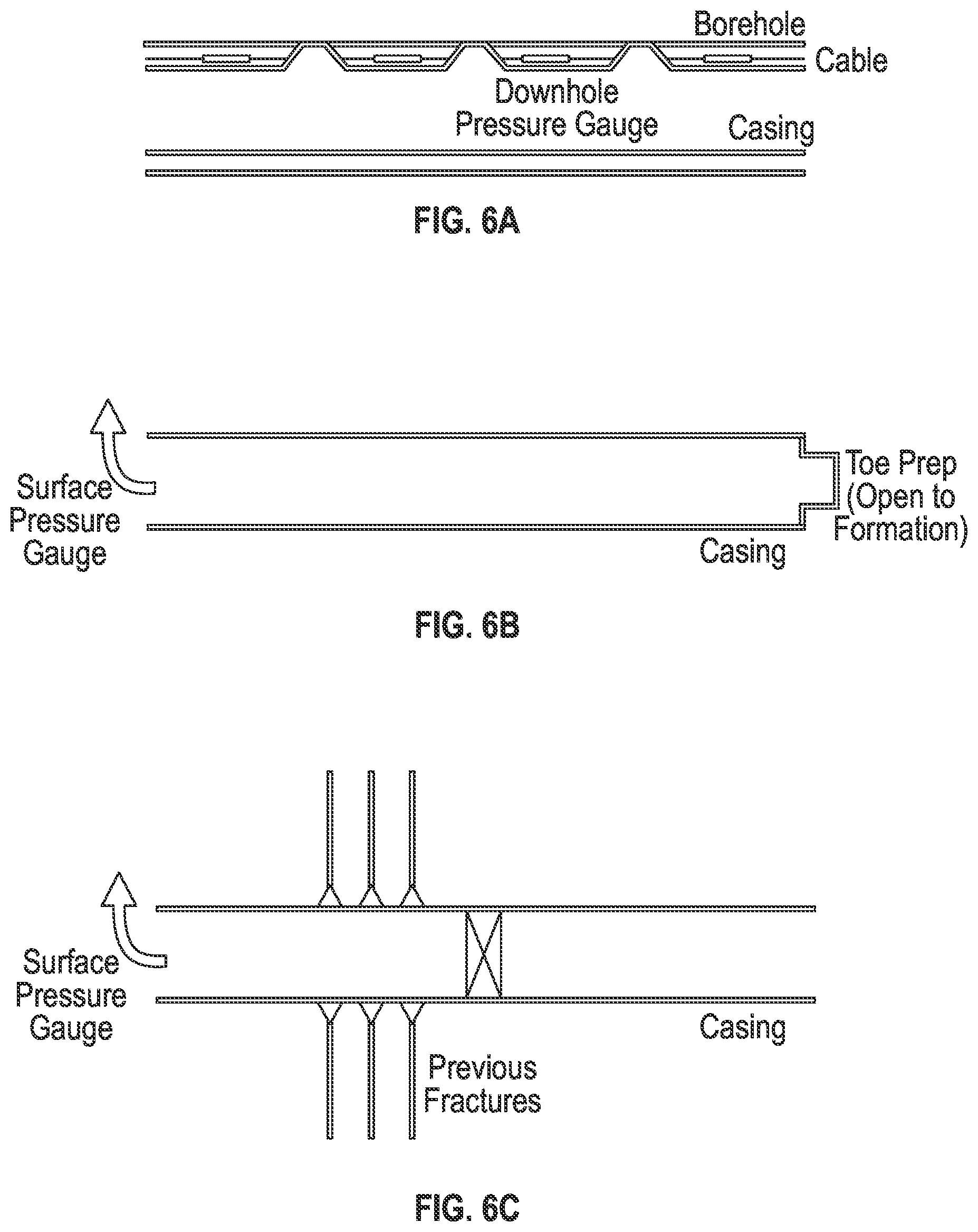 Patent US12541034 Figure 8 – Measurement of poroelastic pressure response