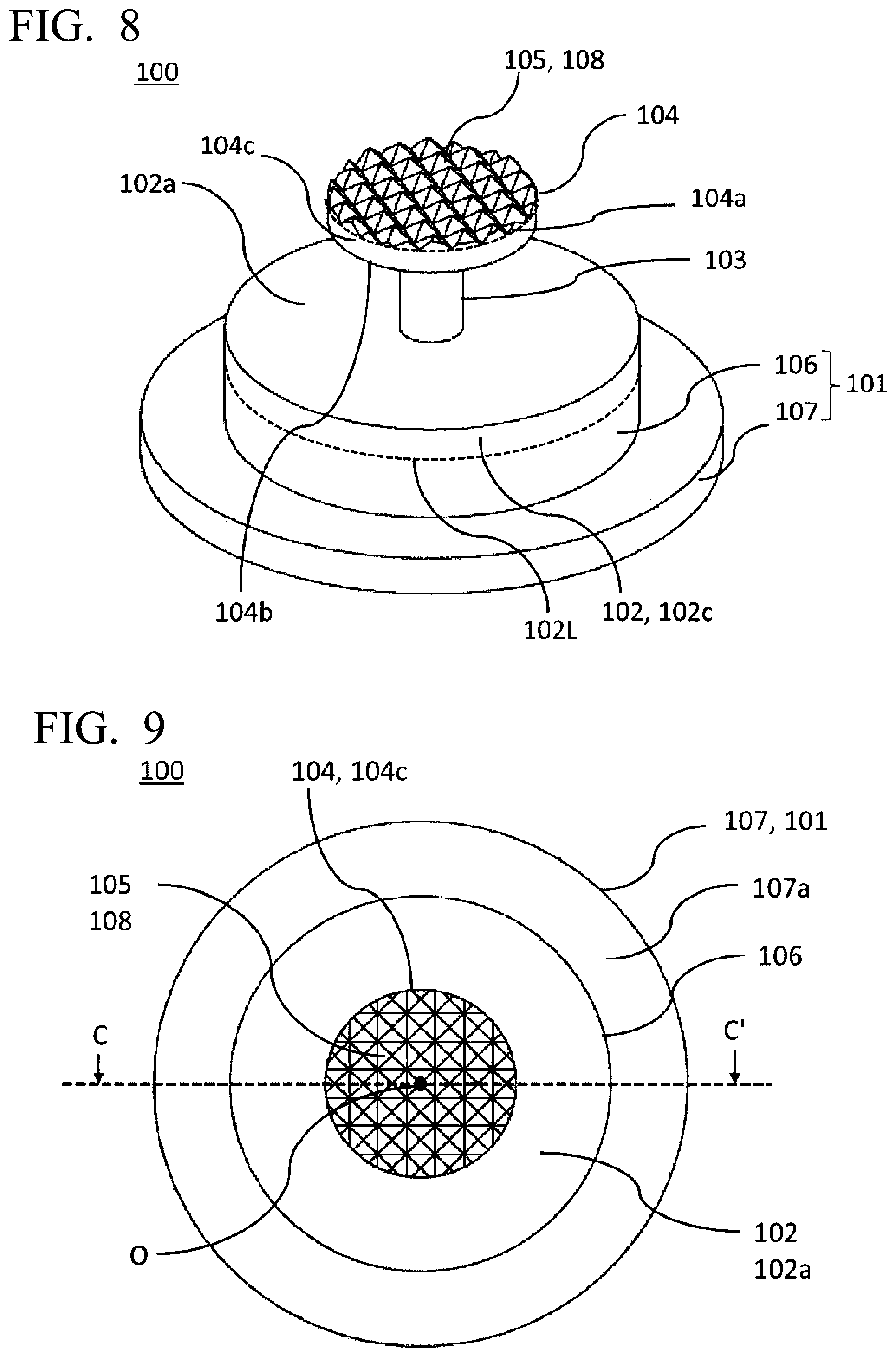 Patent US12541044 Figure 5 – Inspection window for drain pan, and air conditioner