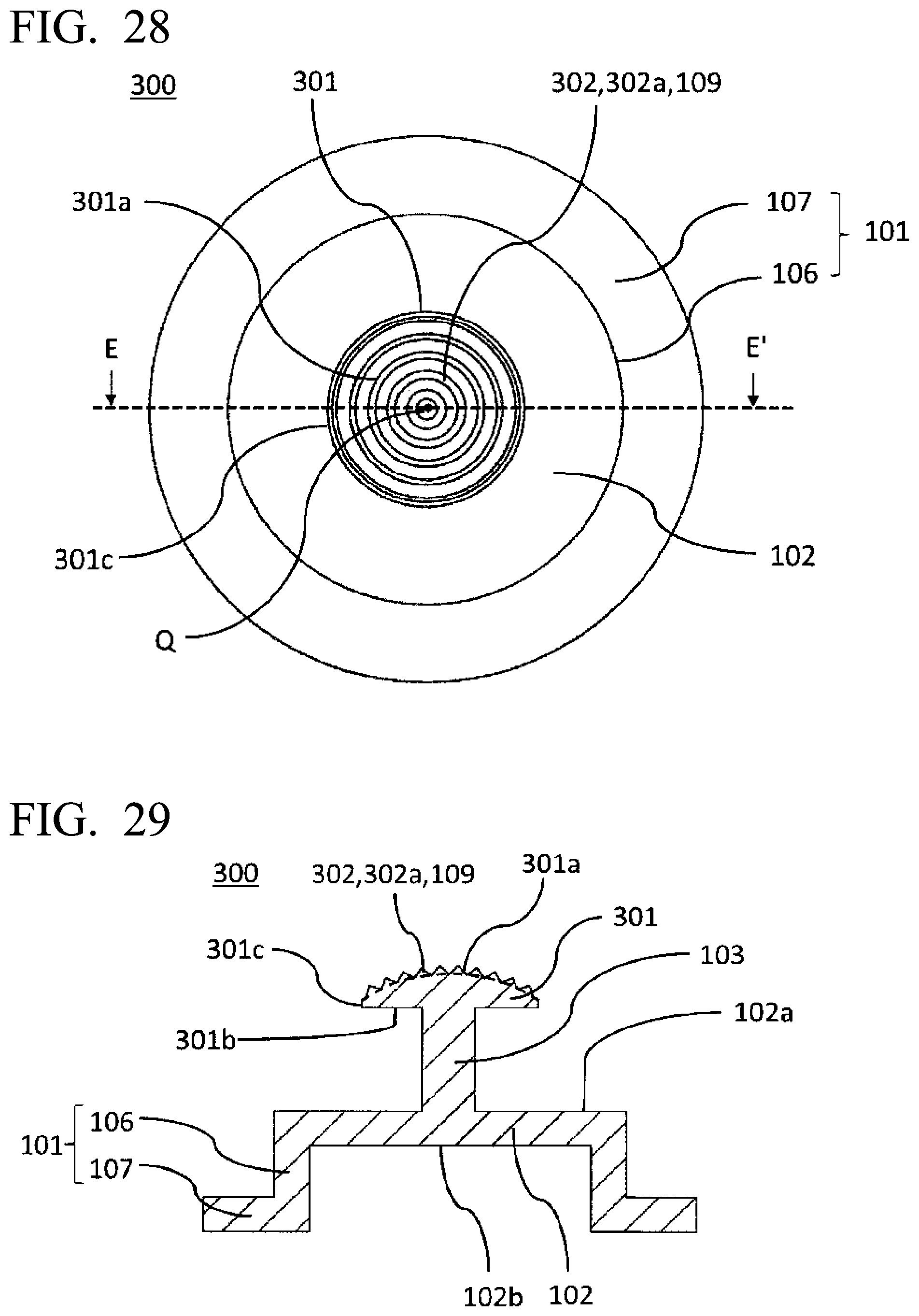 Patent US12541044 Figure 15 – Inspection window for drain pan, and air conditioner
