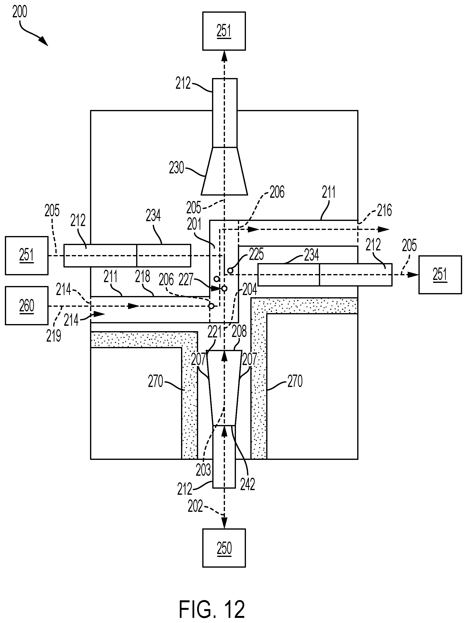 Patent US12541051 Figure 12 – Spatio-temporal profilometer and performing time-resolved spatial profilometry for producing a uniform light profile