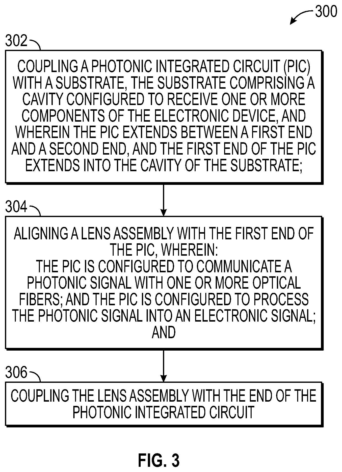 Patent US12541055 Figure 3 – Electronic device including a lens assembly