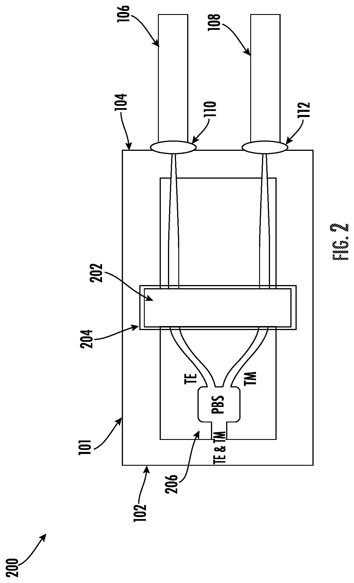 Patent US12541060 Figure 2 – Optical communication devices with selective signal preclusion