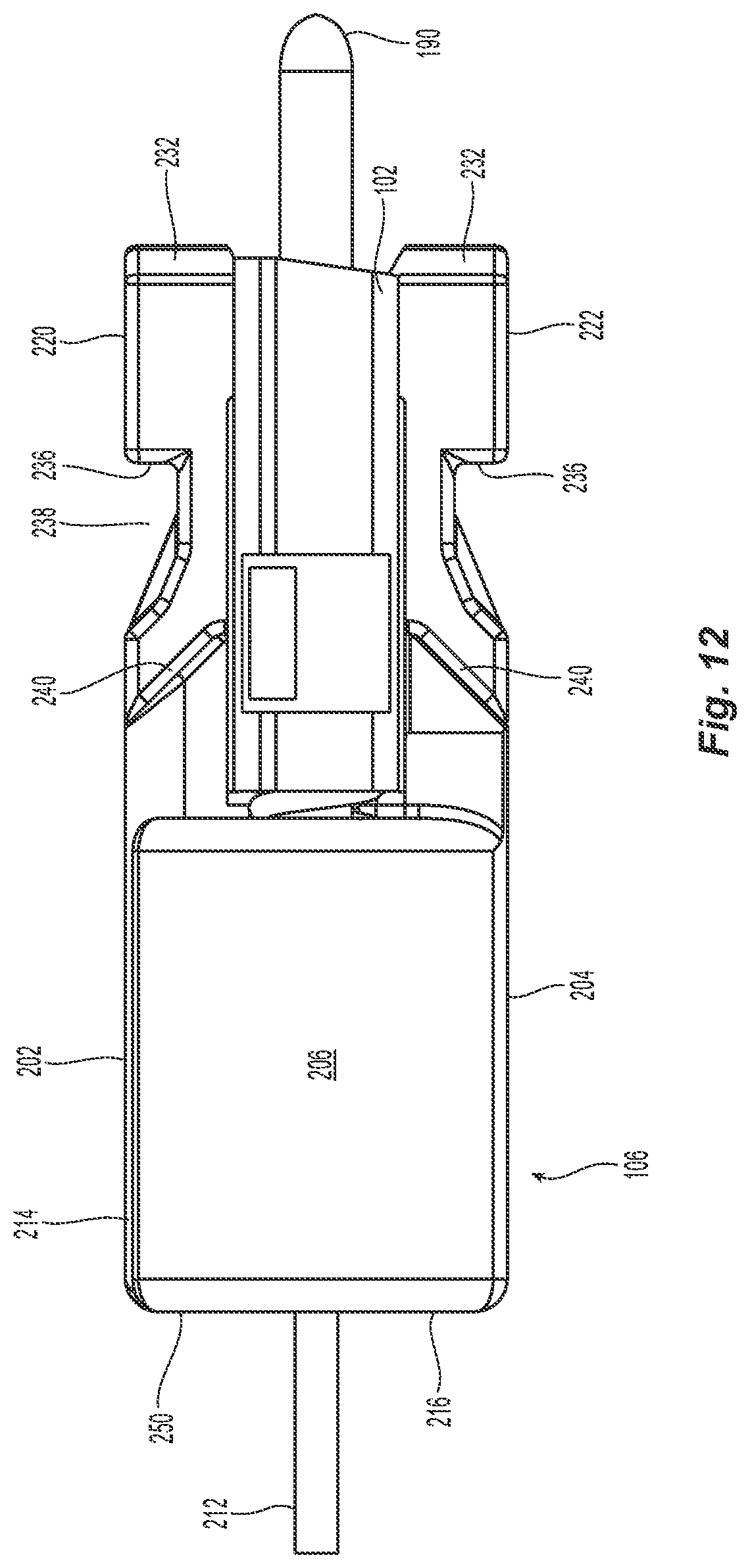 Patent US12541063 Figure 12 – Ferrule holder for miniature mt ferrule and adapter interface for mating with fiber optic connectors