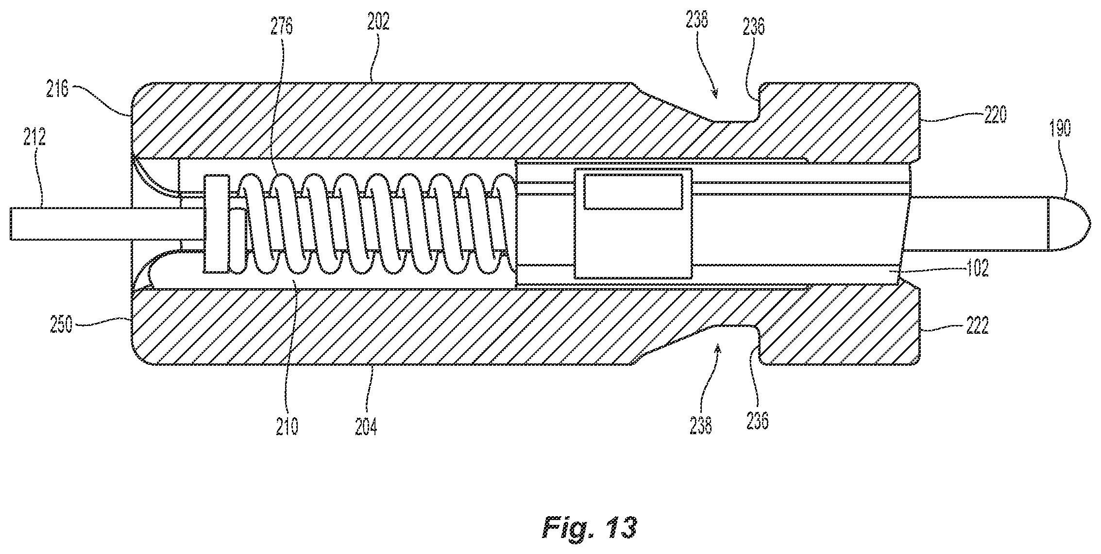 Patent US12541063 Figure 13 – Ferrule holder for miniature mt ferrule and adapter interface for mating with fiber optic connectors