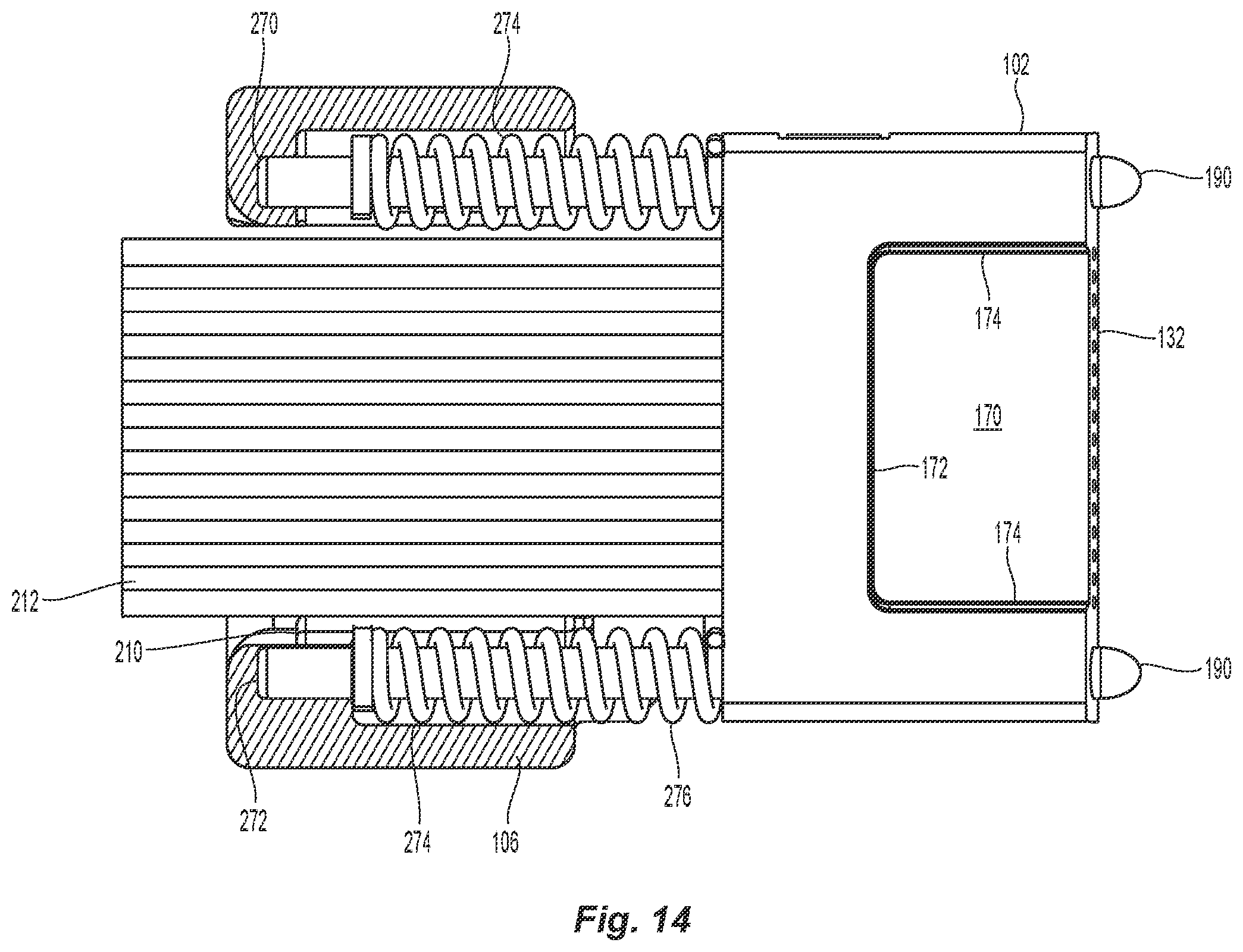 Patent US12541063 Figure 14 – Ferrule holder for miniature mt ferrule and adapter interface for mating with fiber optic connectors