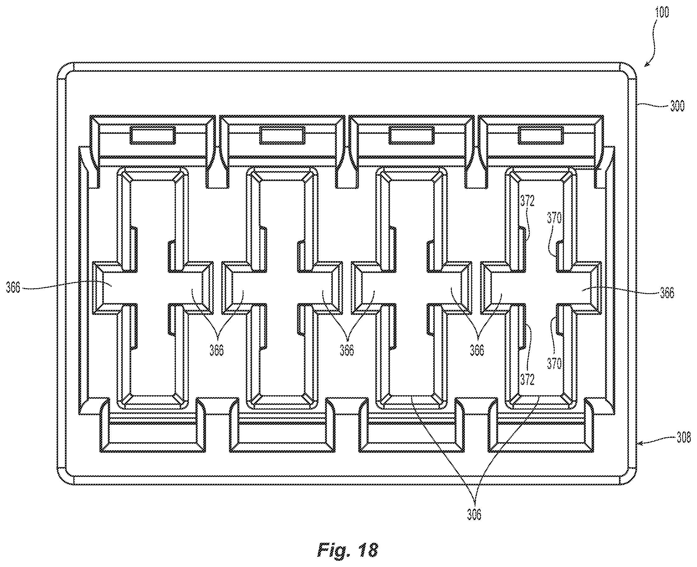 Patent US12541063 Figure 18 – Ferrule holder for miniature mt ferrule and adapter interface for mating with fiber optic connectors