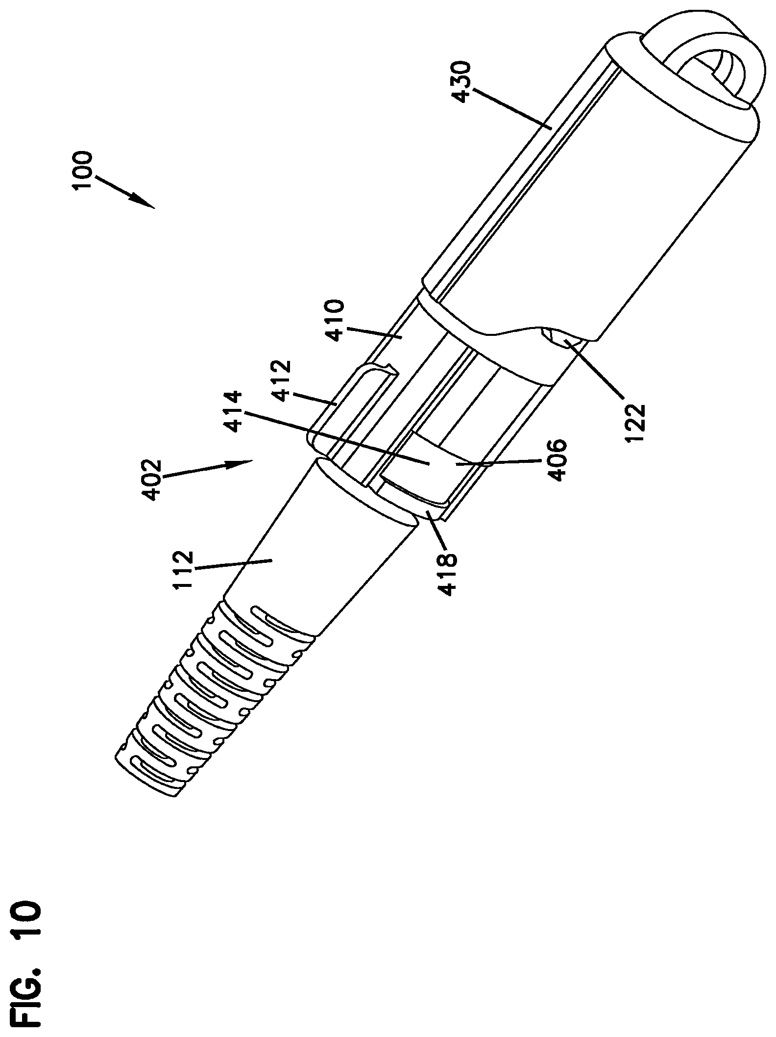 Patent US12541064 Figure 9 – Telecommunications enclosure for hardened fiber optic connector