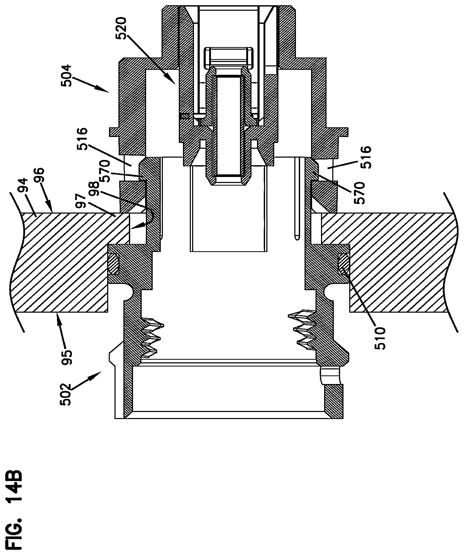 Patent US12541064 Figure 14 – Telecommunications enclosure for hardened fiber optic connector
