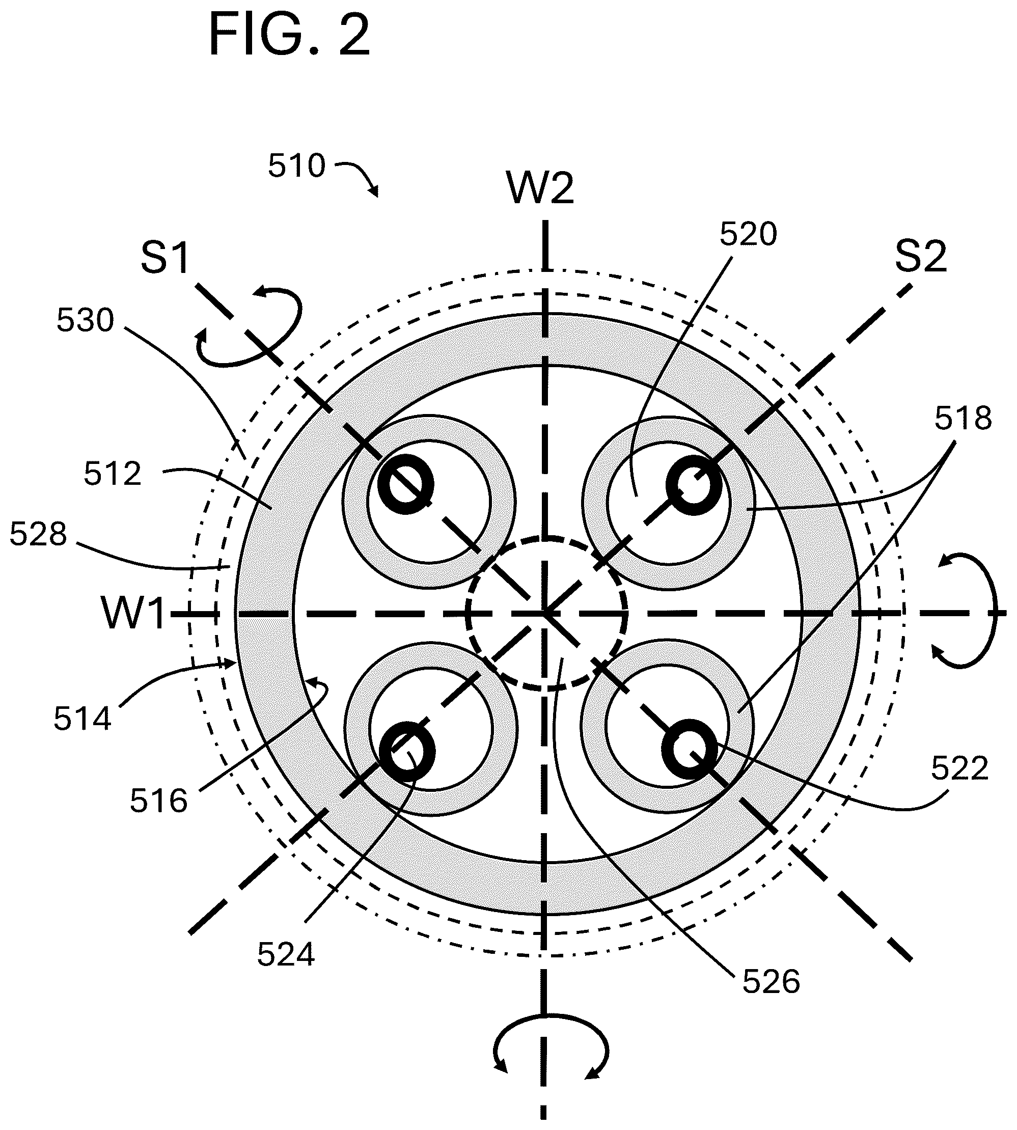 Patent US12541069 Figure 2 – Optical fiber cable