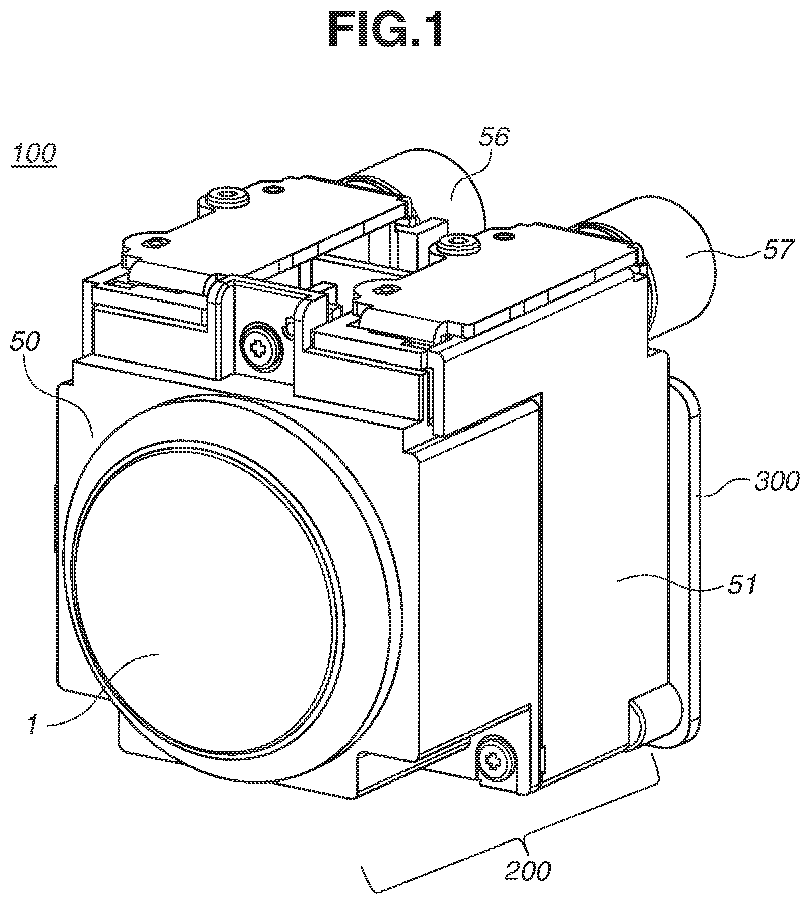 Patent US12541073 Figure 1 – Lens unit