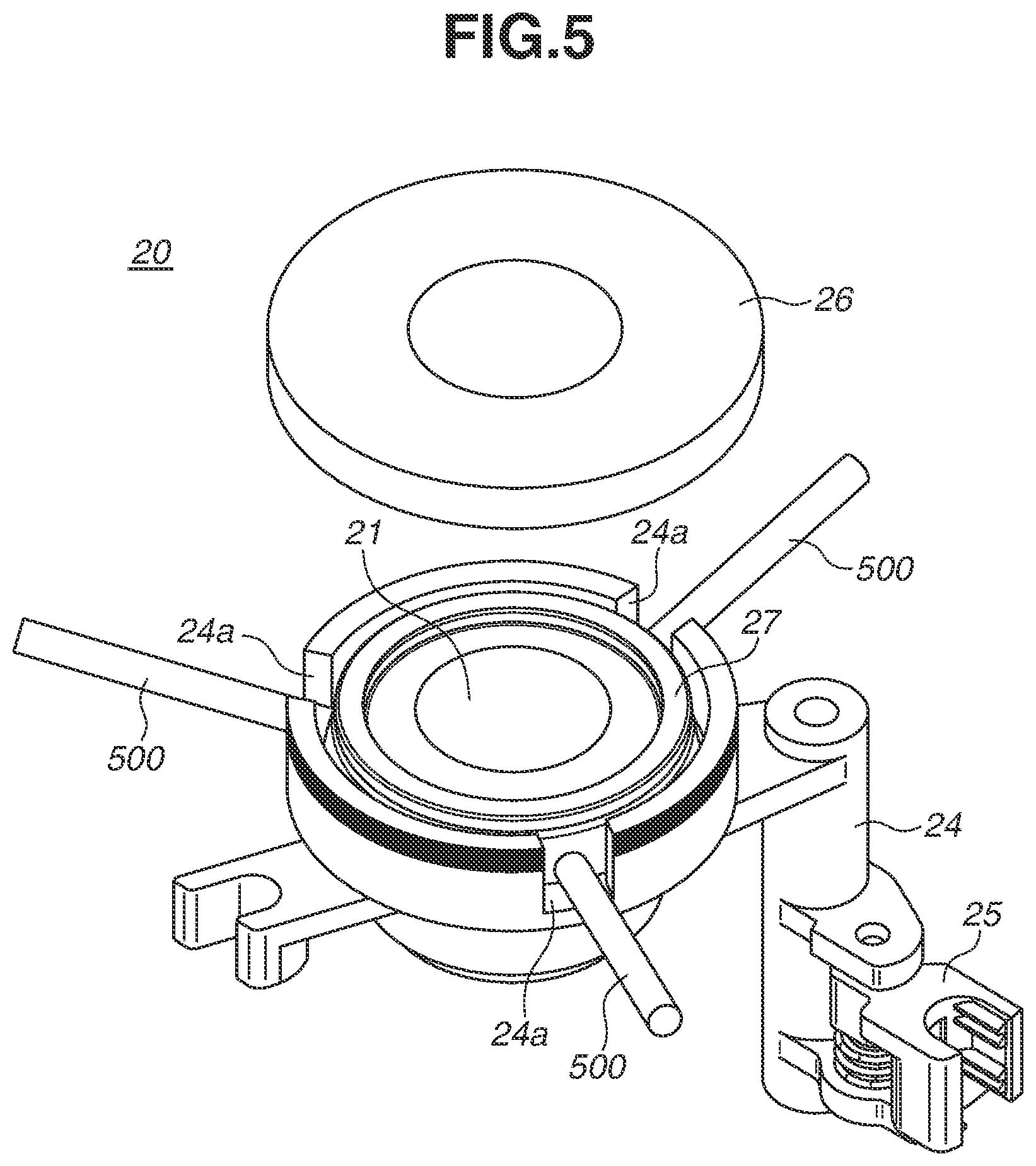 Patent US12541073 Figure 5 – Lens unit