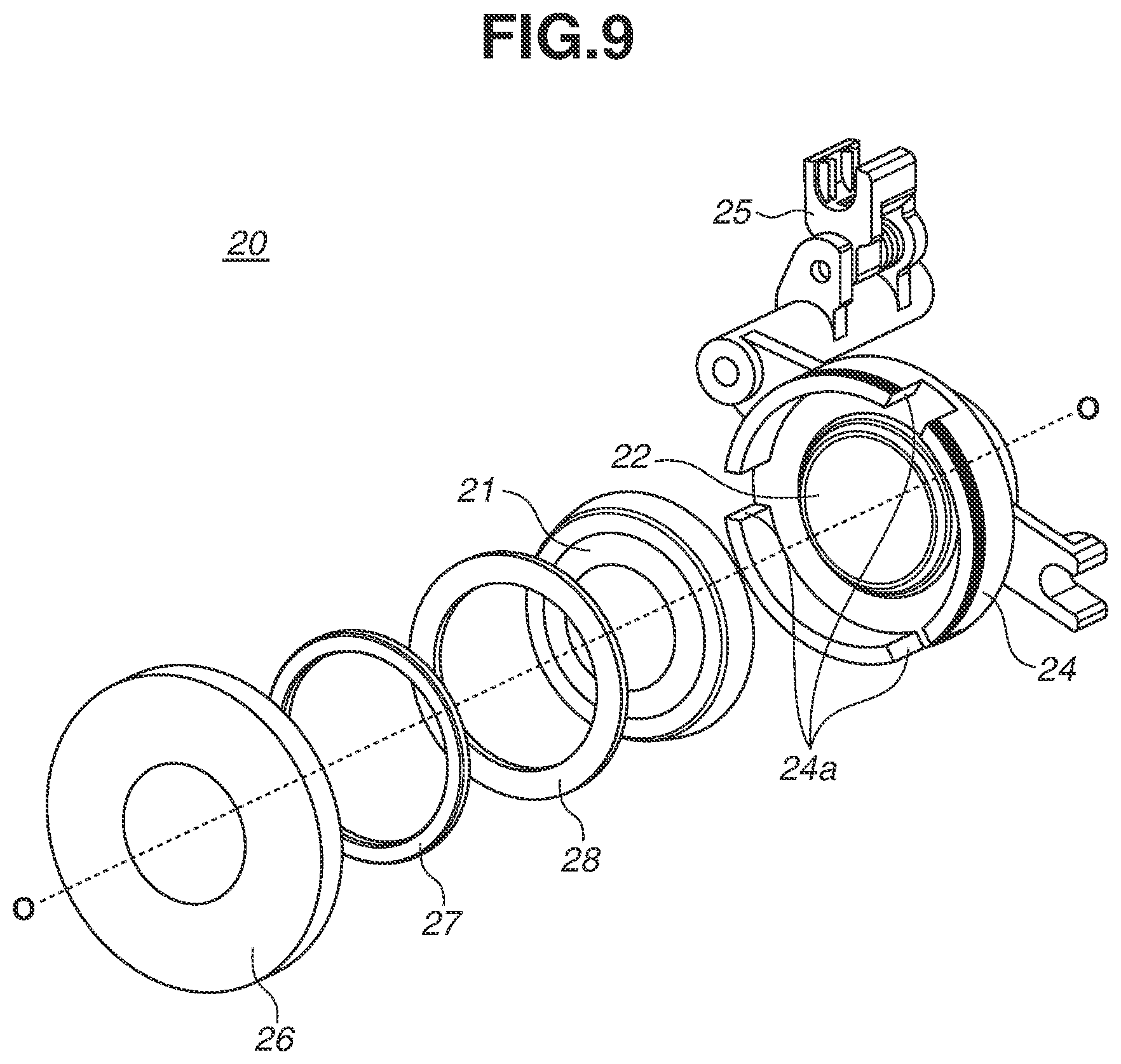 Patent US12541073 Figure 9 – Lens unit