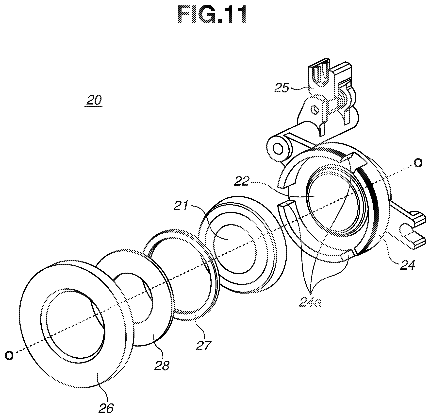 Patent US12541073 Figure 11 – Lens unit