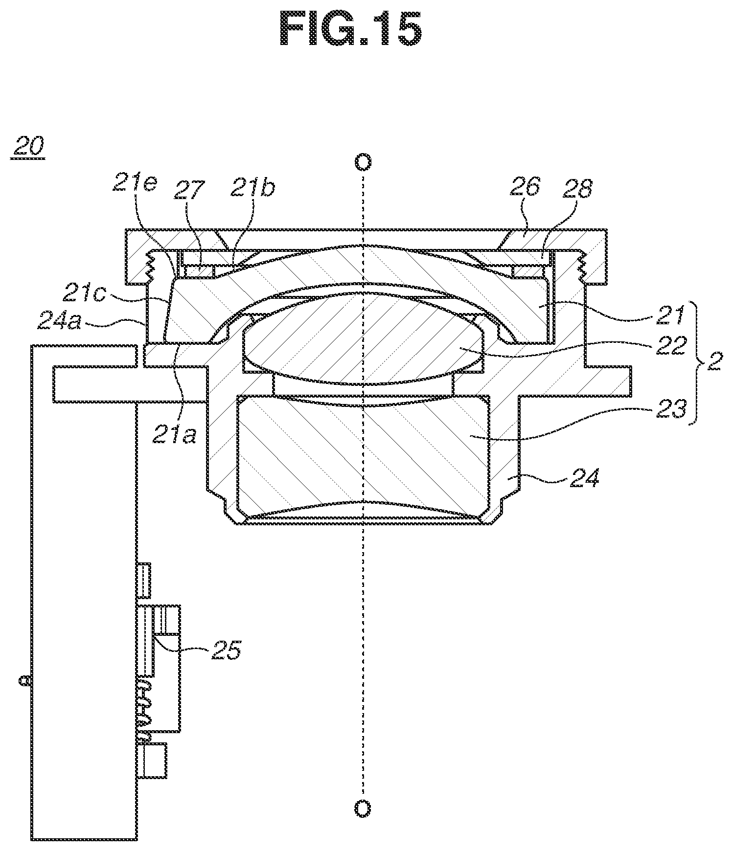 Patent US12541073 Figure 15 – Lens unit