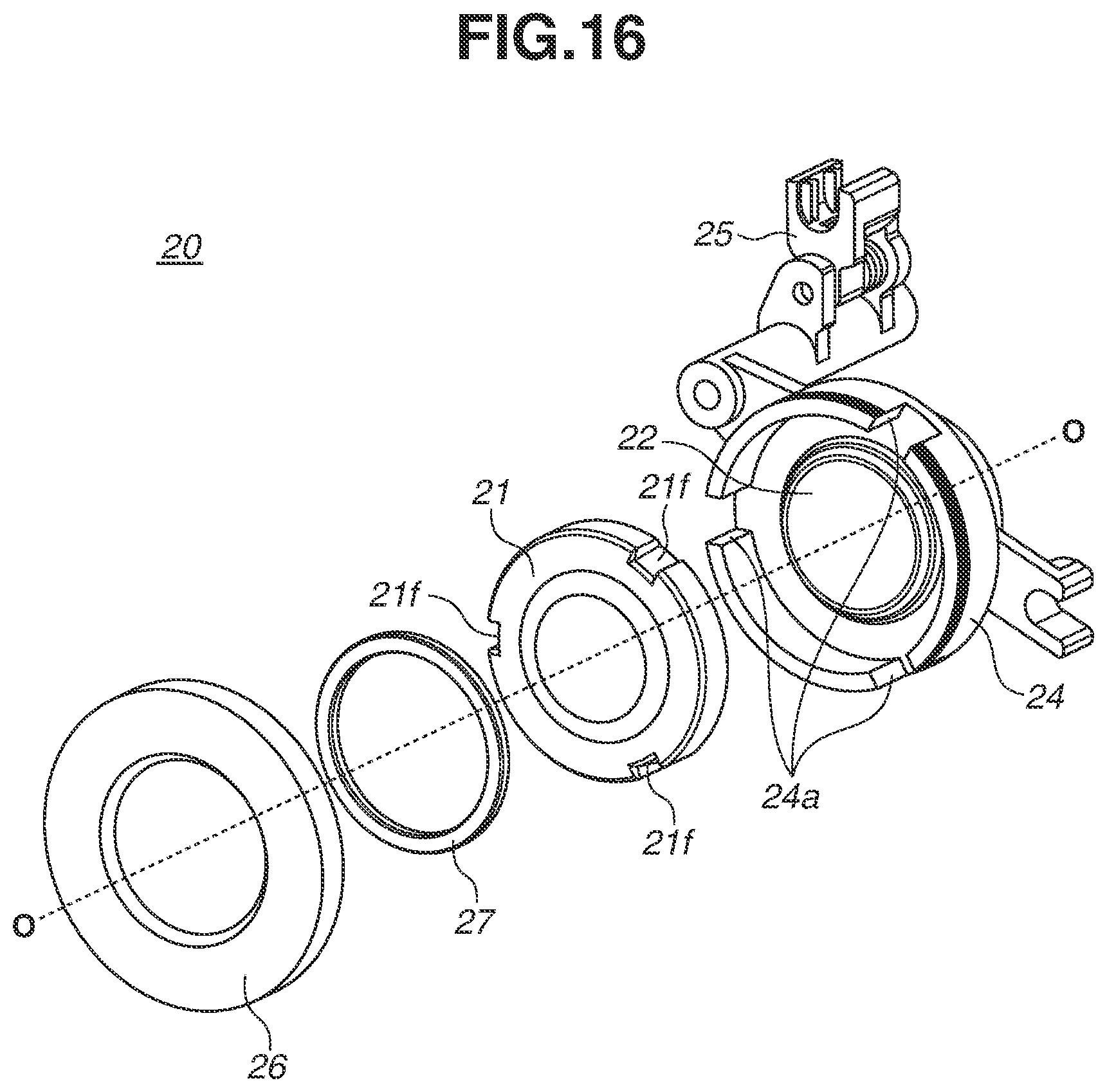 Patent US12541073 Figure 16 – Lens unit