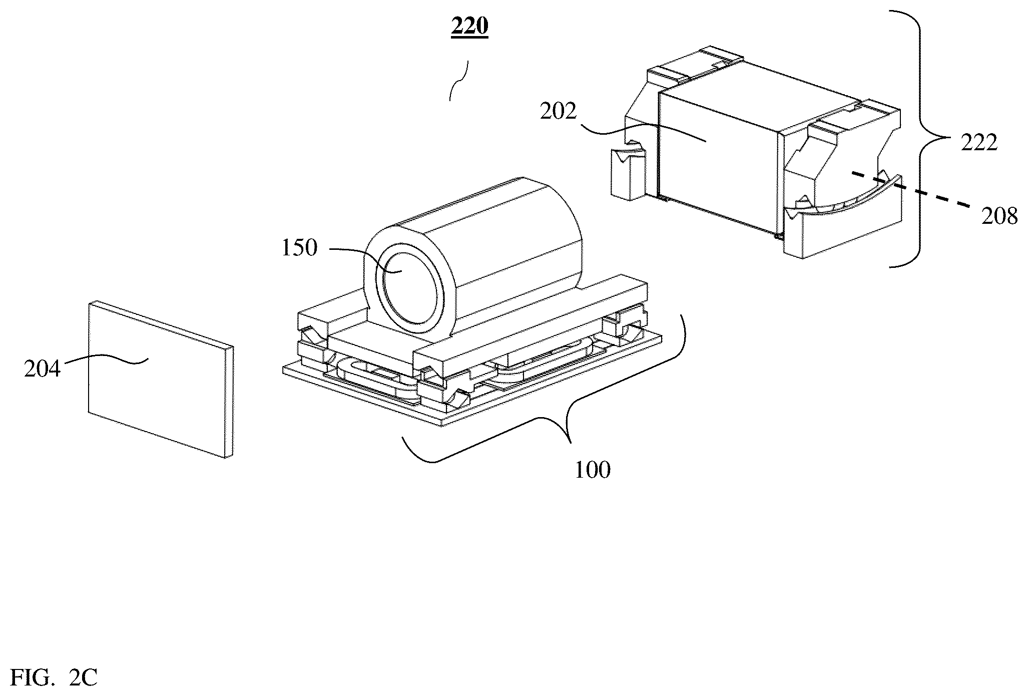 Patent US12541077 Figure 10 – Linear ball guided voice coil motor for folded optic