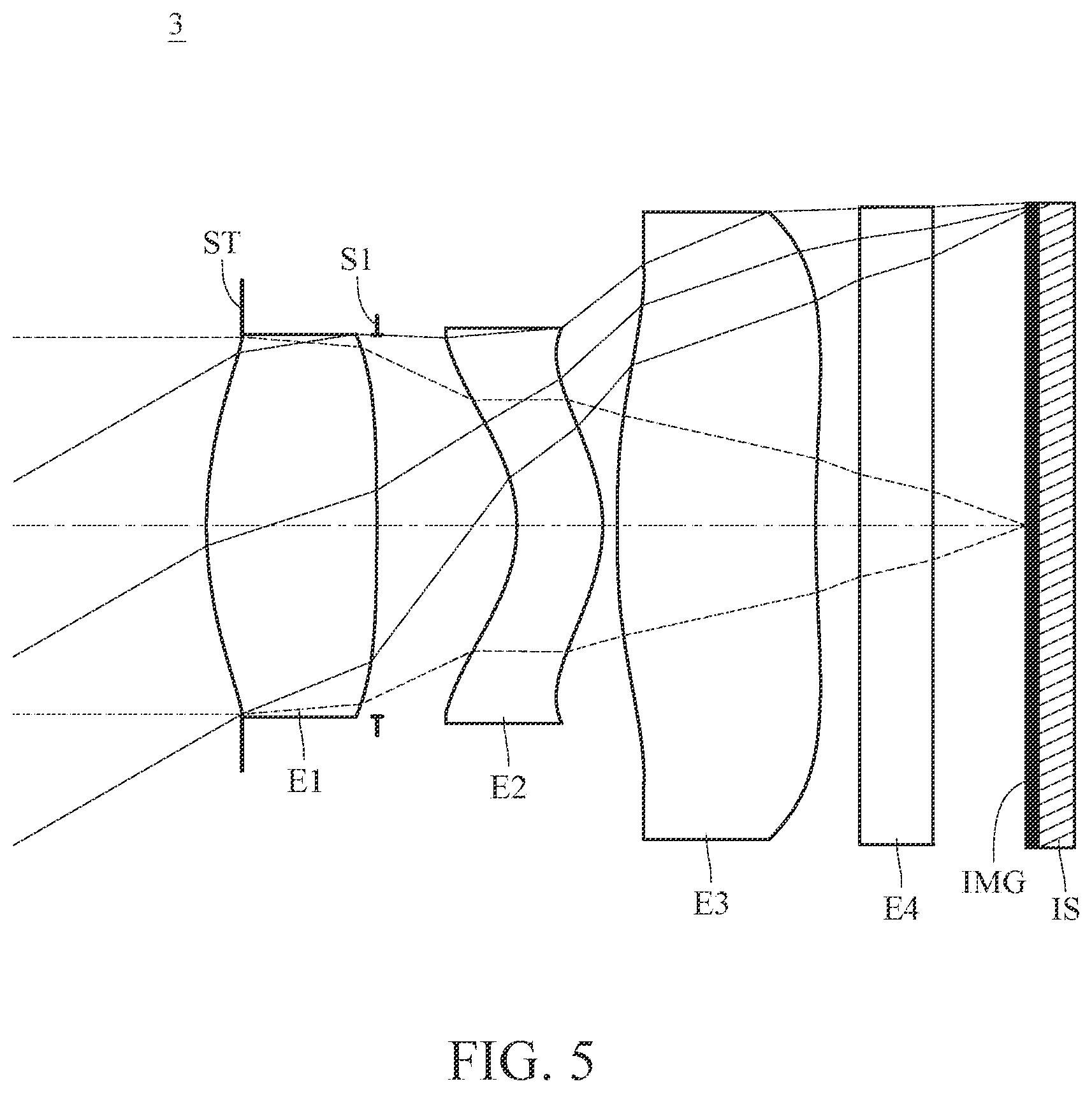 Patent US12541079 Figure 5 – Imaging lens assembly, image capturing unit and electronic device