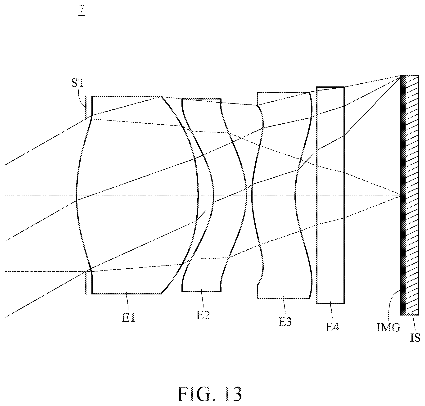 Patent US12541079 Figure 13 – Imaging lens assembly, image capturing unit and electronic device