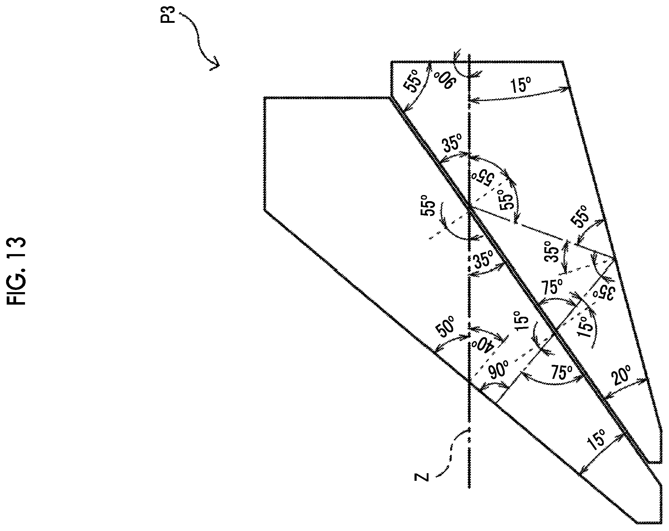 Patent US12541088 Figure 13 – Objective optical system for endoscope and endoscope