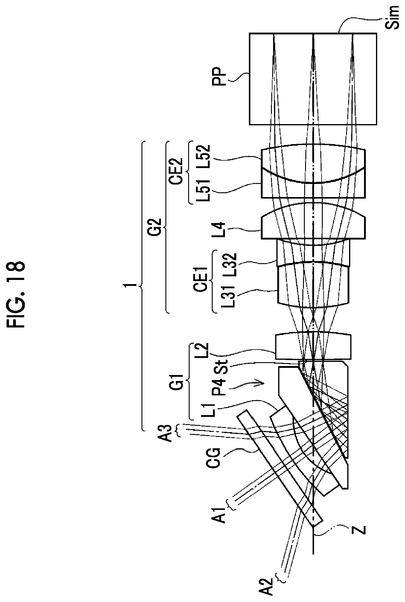Patent US12541088 Figure 18 – Objective optical system for endoscope and endoscope