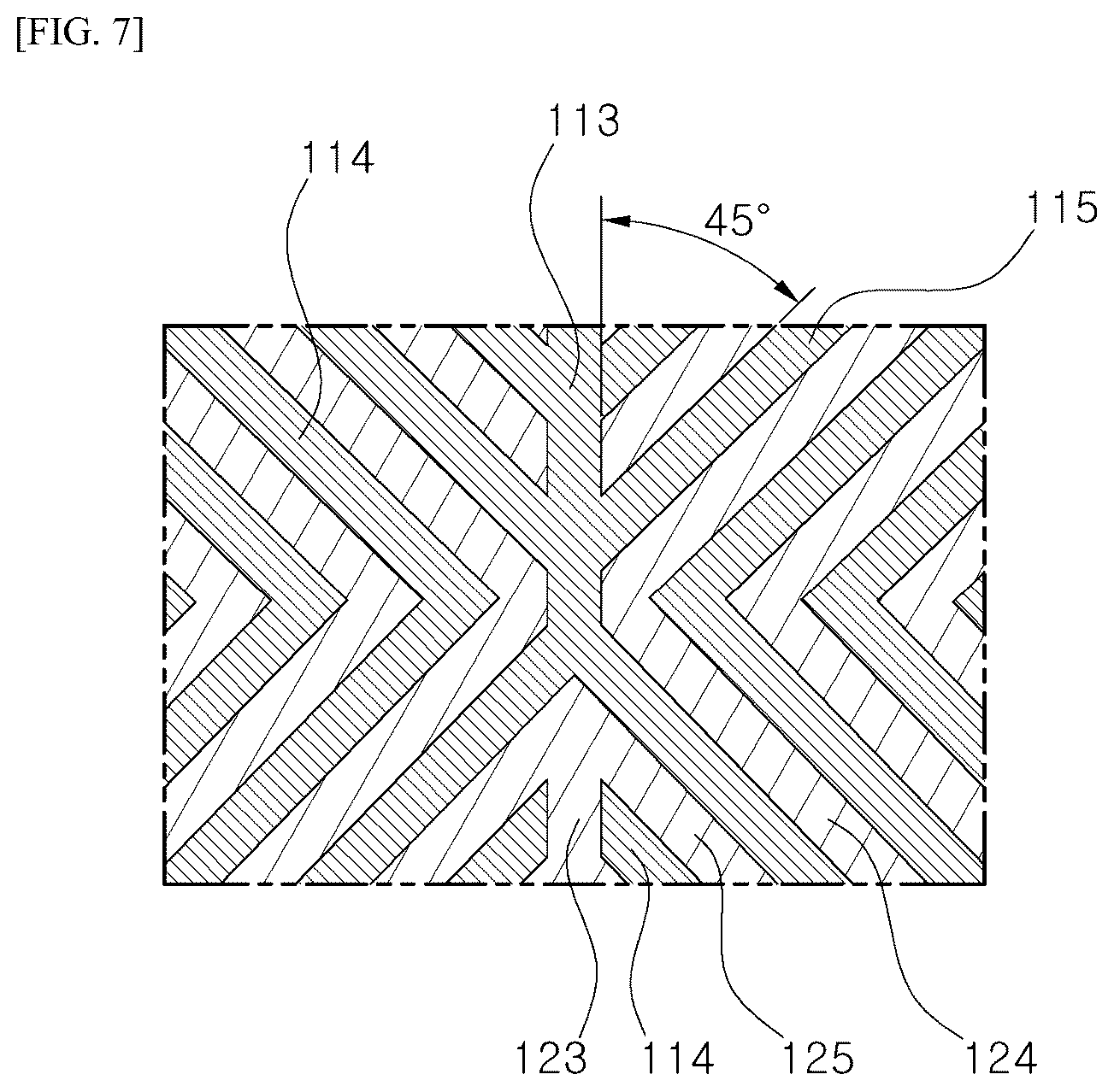 Patent US12541089 Figure 4 – Pattern electrode structure for electro-wetting device
