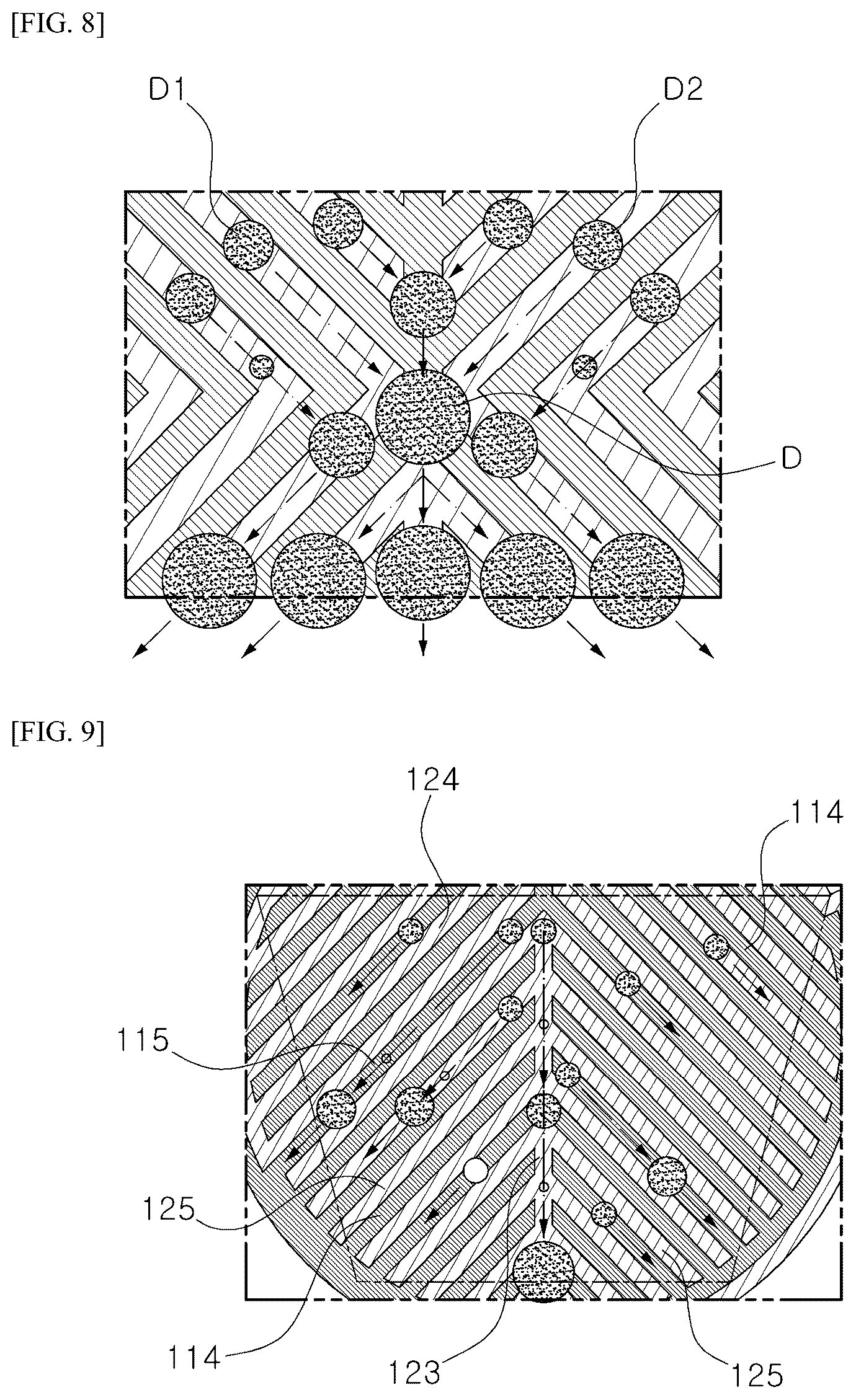Patent US12541089 Figure 5 – Pattern electrode structure for electro-wetting device