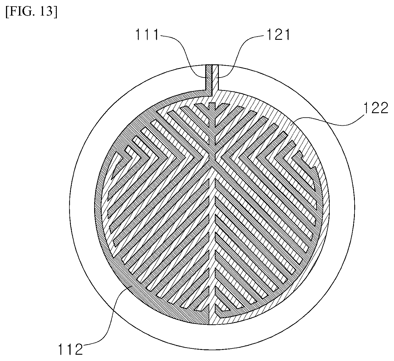Patent US12541089 Figure 8 – Pattern electrode structure for electro-wetting device