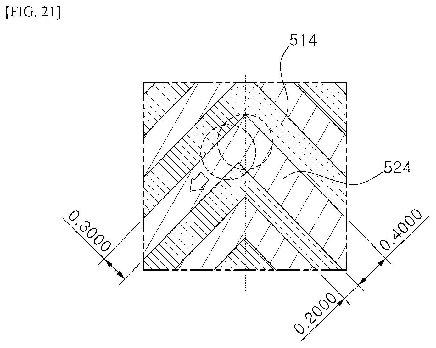 Patent US12541089 Figure 12 – Pattern electrode structure for electro-wetting device