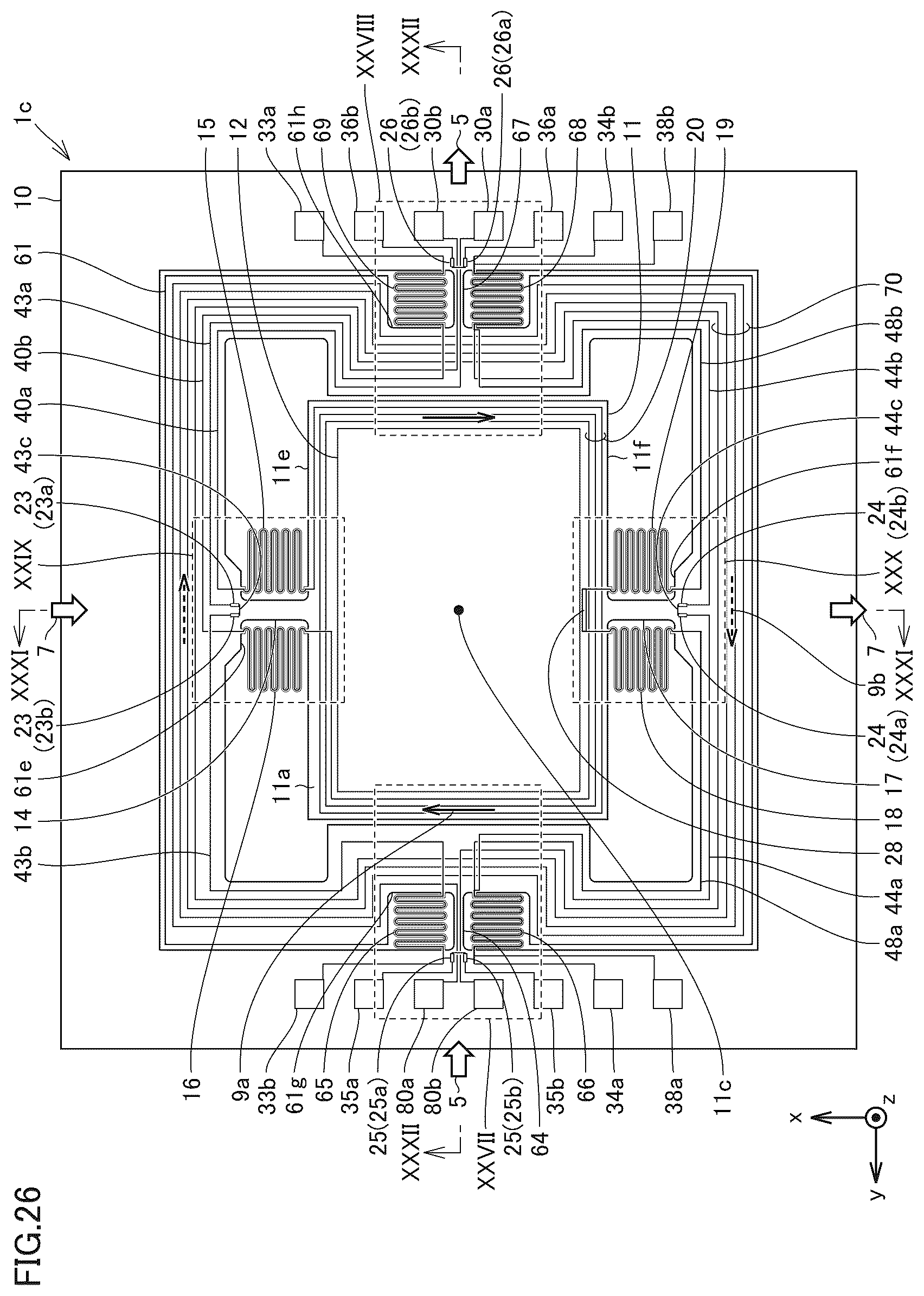 Patent US12541091 Figure 17 – MEMS mirror device and distance measuring apparatus